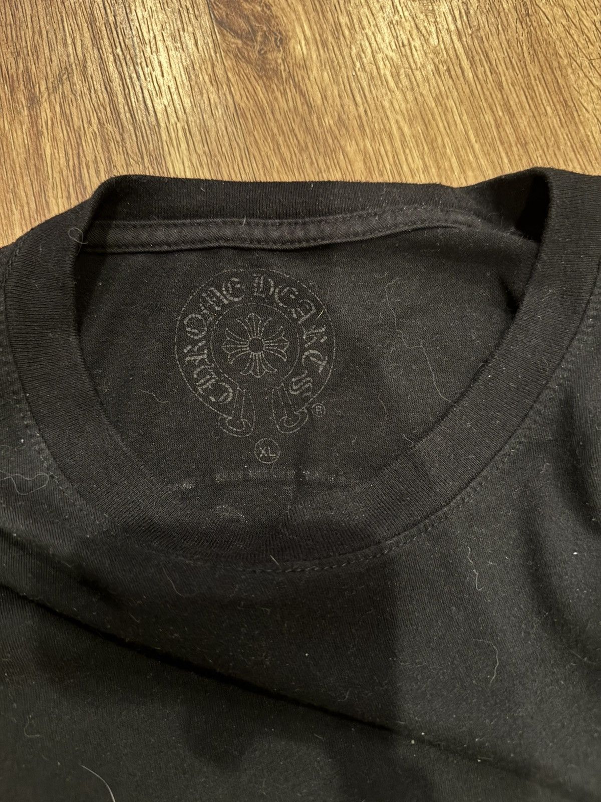 Chrome Hearts Chrome Hearts Staff Tee Red Size US XL / EU 56 / 4 - 5 Thumbnail