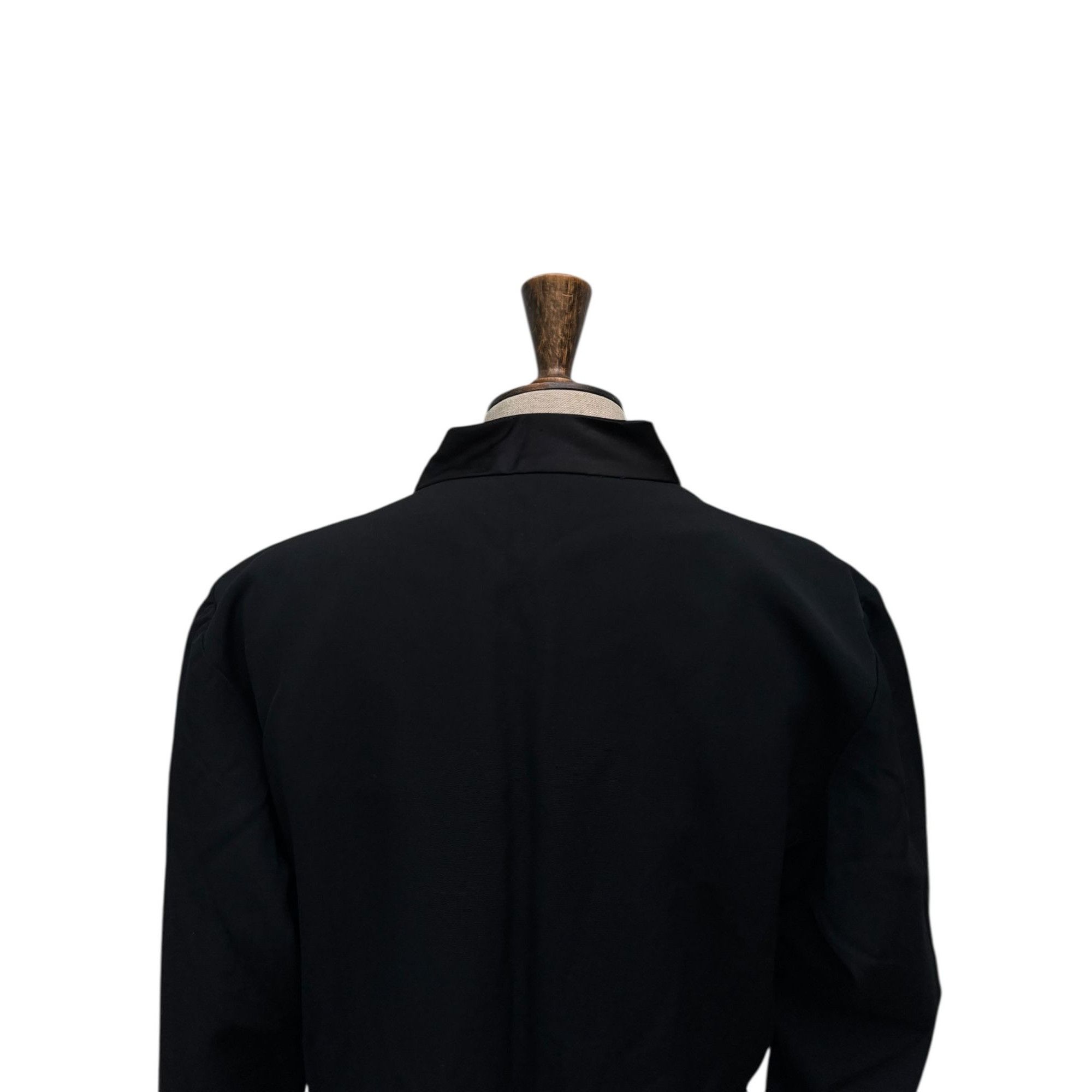 Yves Saint Laurent 1970s Vintage Black Wool Dress Size M / US 6-8 / IT 42-44 - 6 Thumbnail