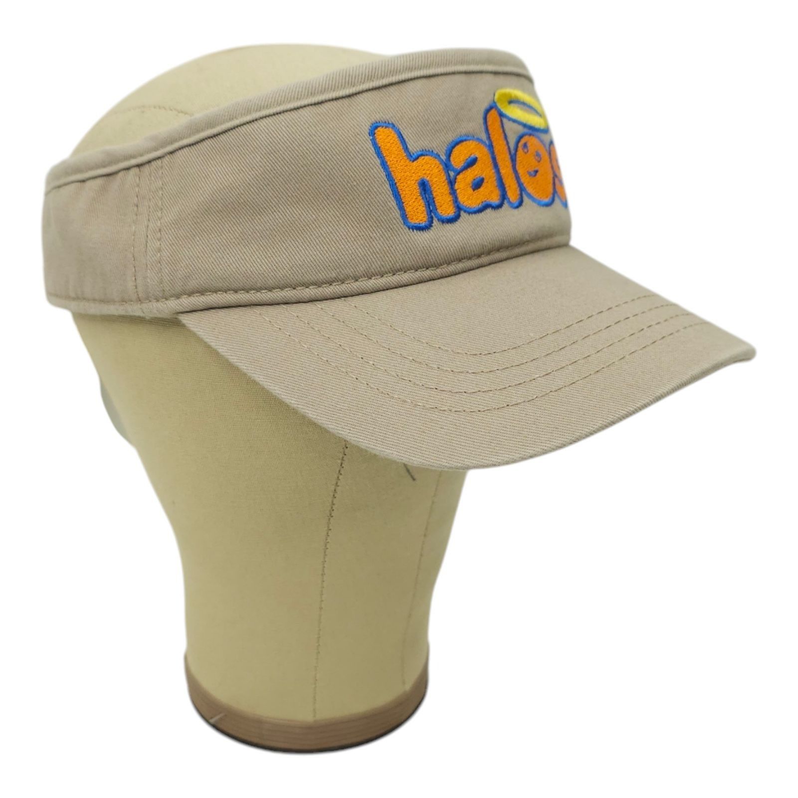 Other Halos Oranges Adjustable Strapback Visor Cap Washed Chino Size ONE SIZE - 3 Thumbnail