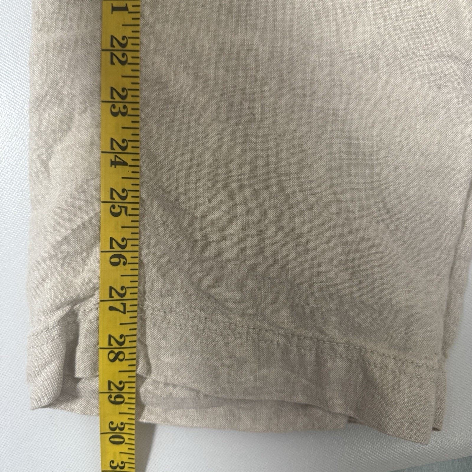 Old Navy Old Navy Linen Pants Wide Leg Lagen Beachy Coastal Resort Size 34" / US 12 / IT 48 - 7 Thumbnail