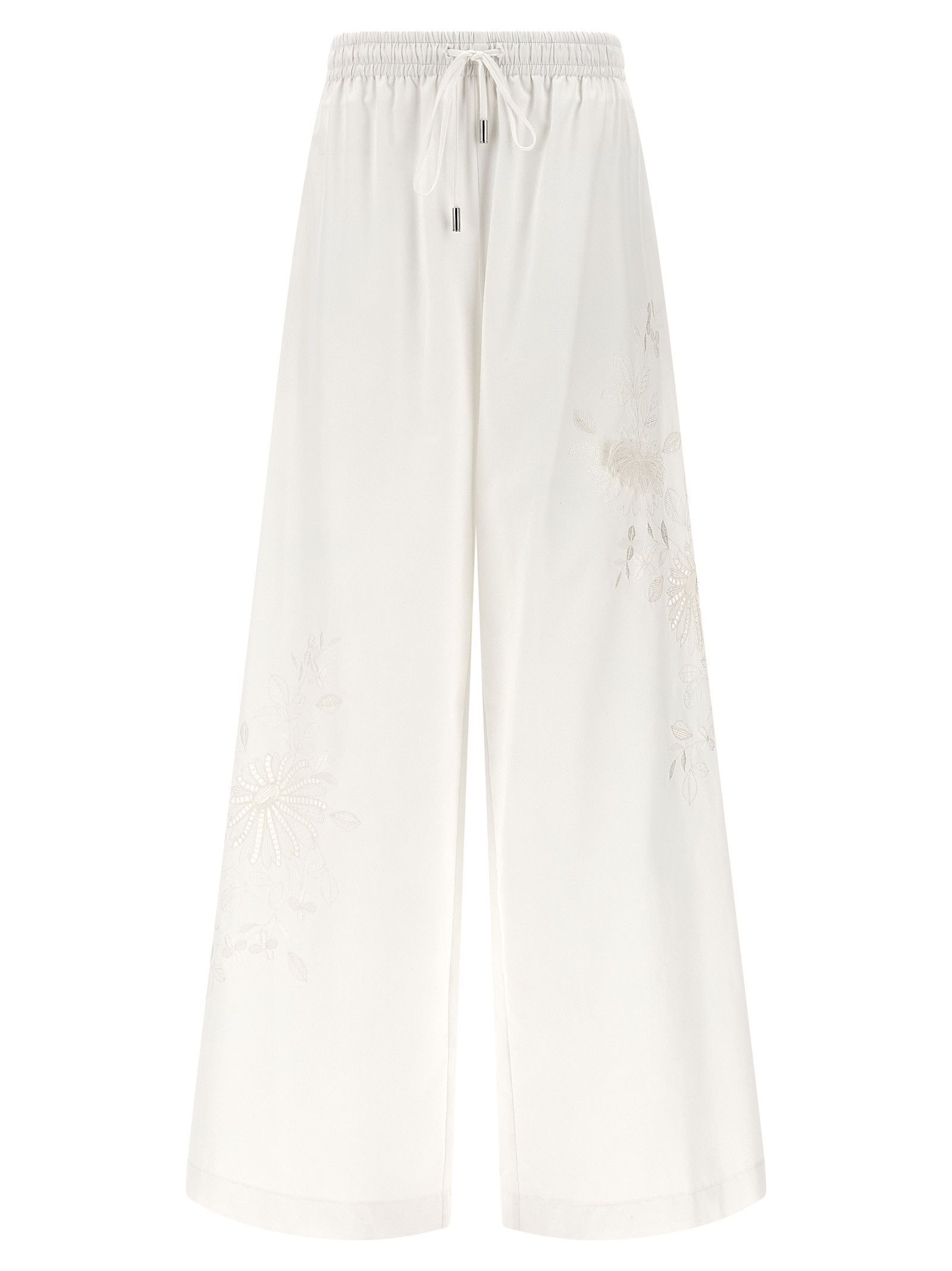 Ermanno Scervino Lace insert pants Size 28" / US 6 / IT 42 - 1 Thumbnail