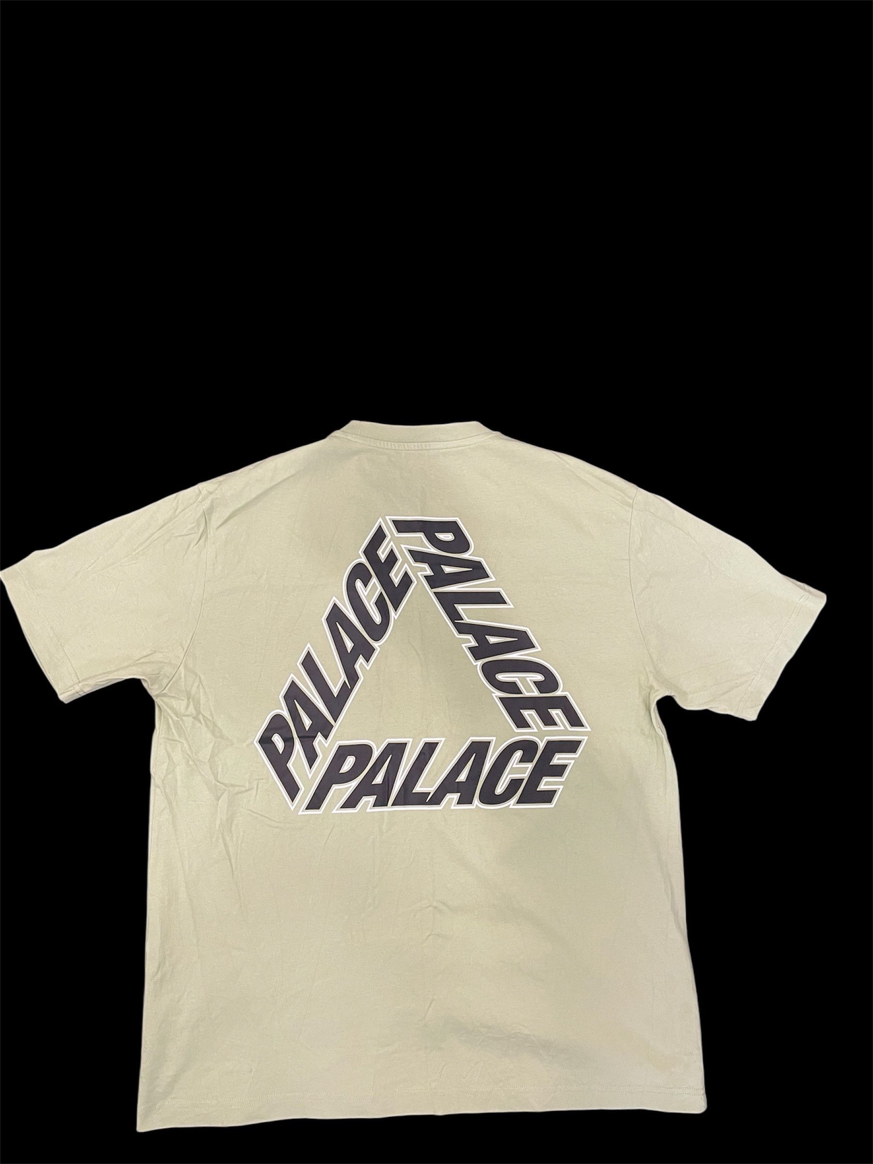Palace T-shirt Palace P-3 Outline Natural Green Size US XXL / EU 58 / 5 - 1 Thumbnail