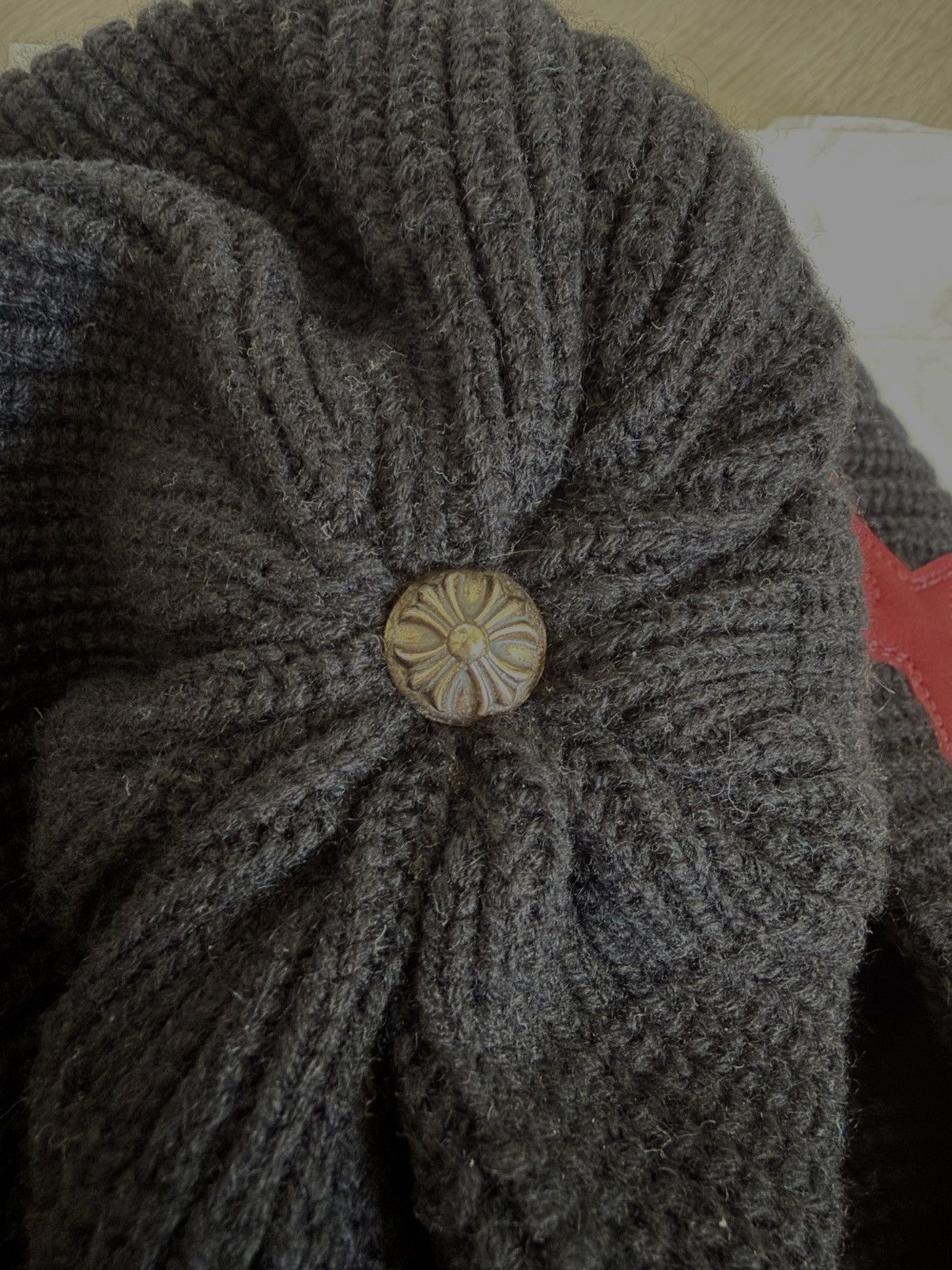Chrome Hearts Chrome Hearts Triple Star Patch Cashmere Beanie Size ONE SIZE - 3 Thumbnail