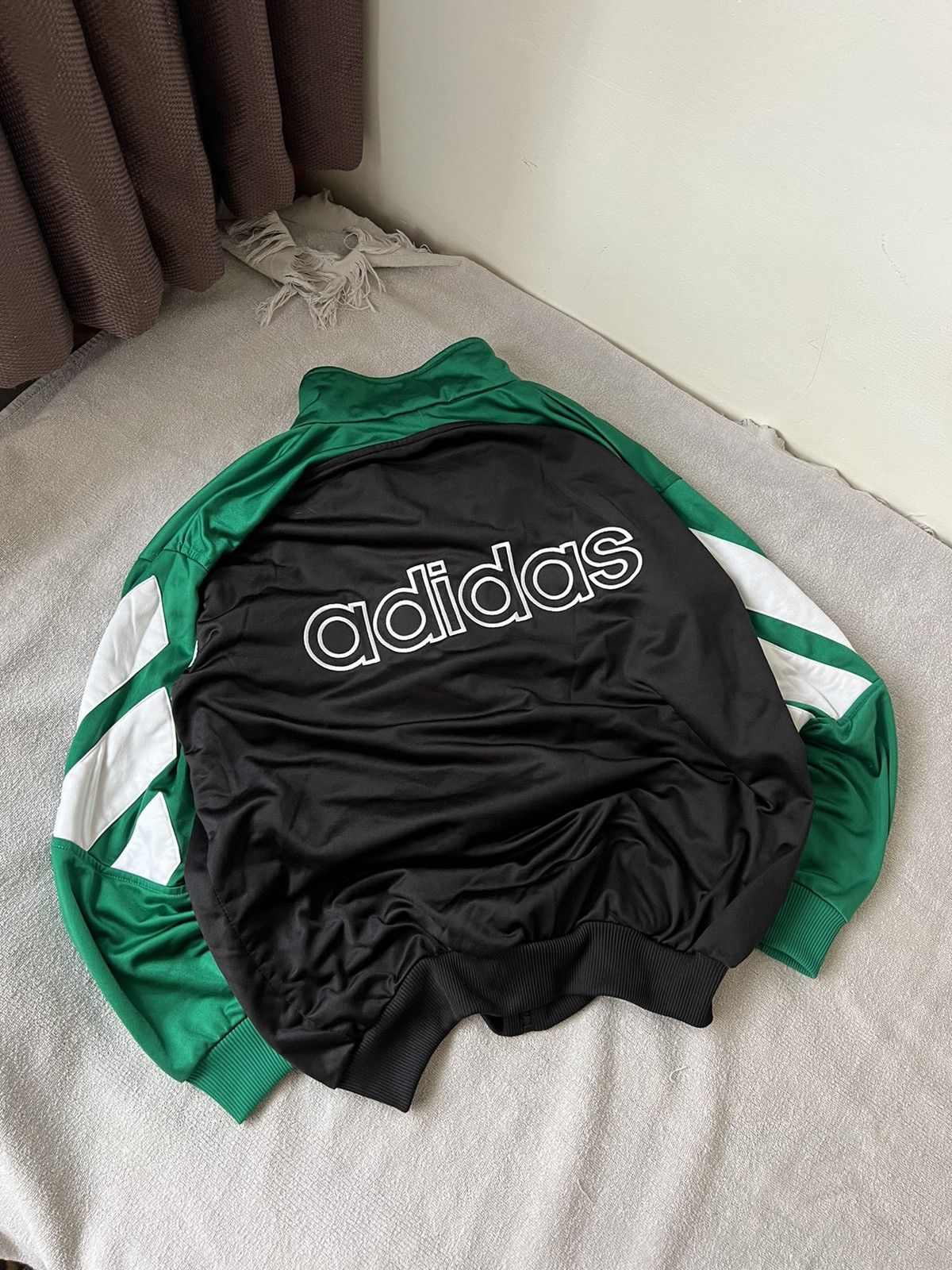 Adidas Adidas vintage track jacket big logo avant garde punk 90s Size US M / EU 48-50 / 2 - 2 Thumbnail