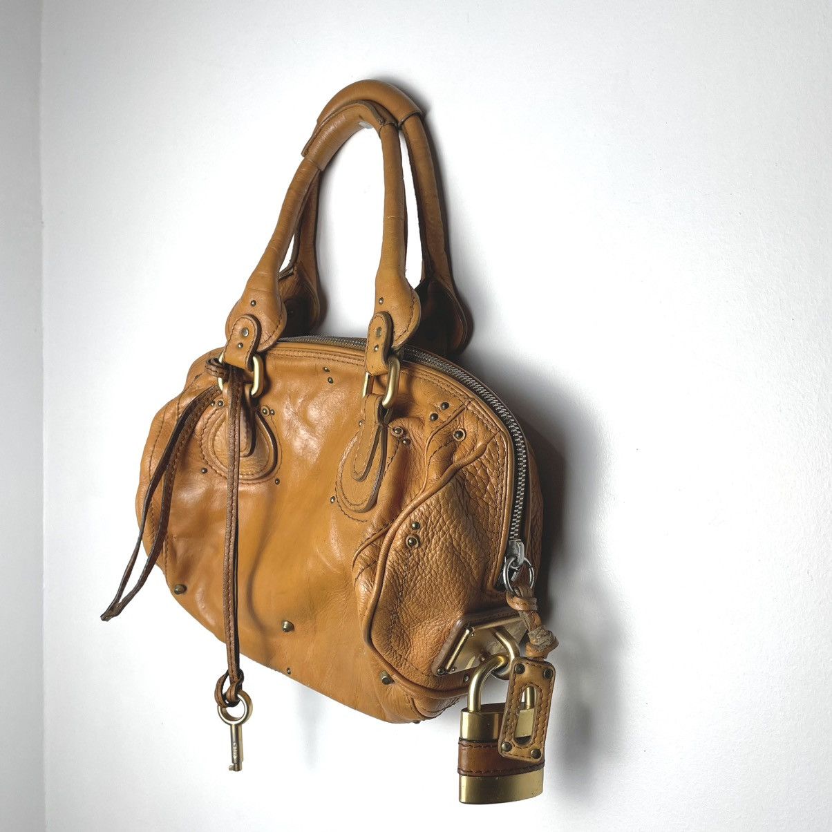 Chloe RARE Vintage 2005-2007 Chloé Paddington “Side Lock” Variant Size ONE SIZE - 4 Thumbnail