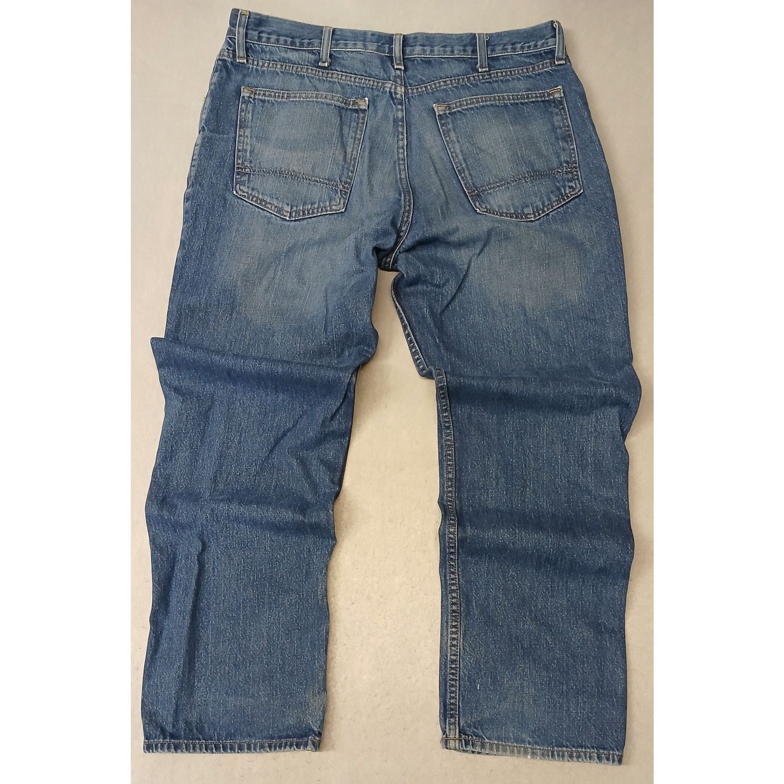 Arizona Jean Co. Arizona (38x32) Men's Straight Relaxed Blue Denim Jeans Size US 38 / EU 54 - 11 Thumbnail