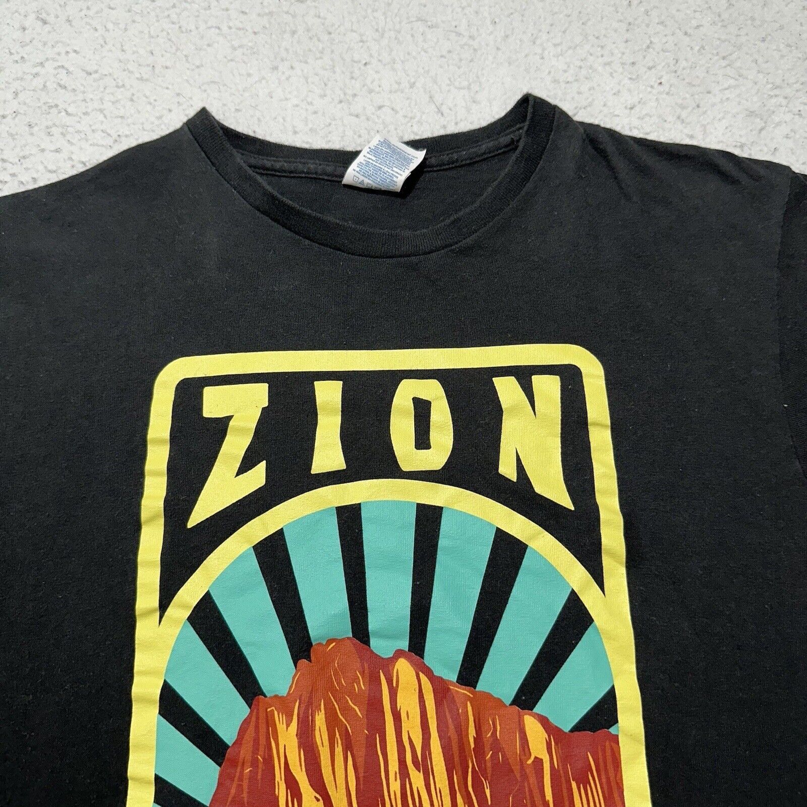 Delta Zion National Park Medium Graphic T Shirt Pro Weight Delta Size US M / EU 48-50 / 2 - 5 Thumbnail