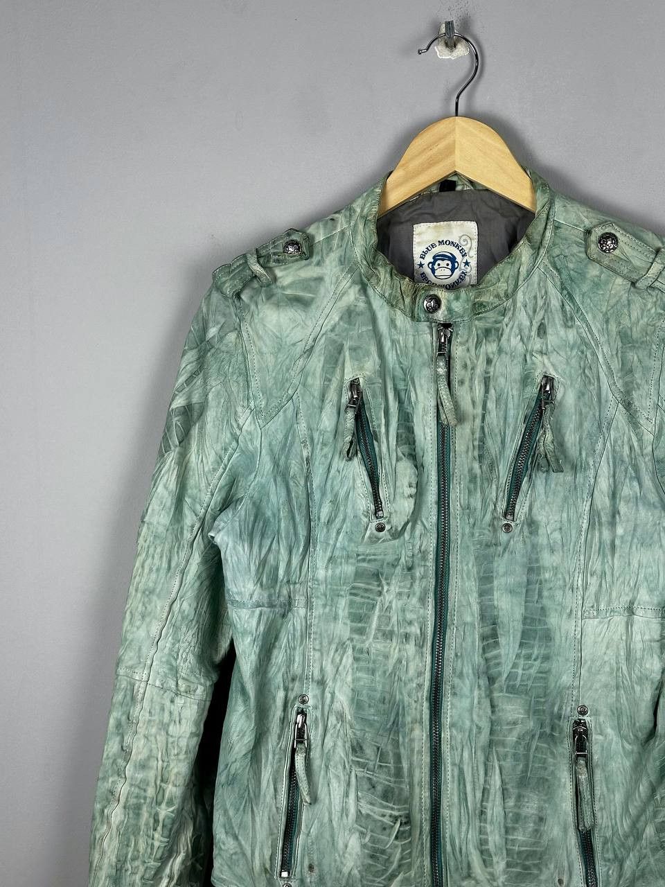 Japanese Brand Vintage Avant Garde Leather Jacket Indie Sleaze Size US S / EU 44-46 / 1 - 3 Thumbnail