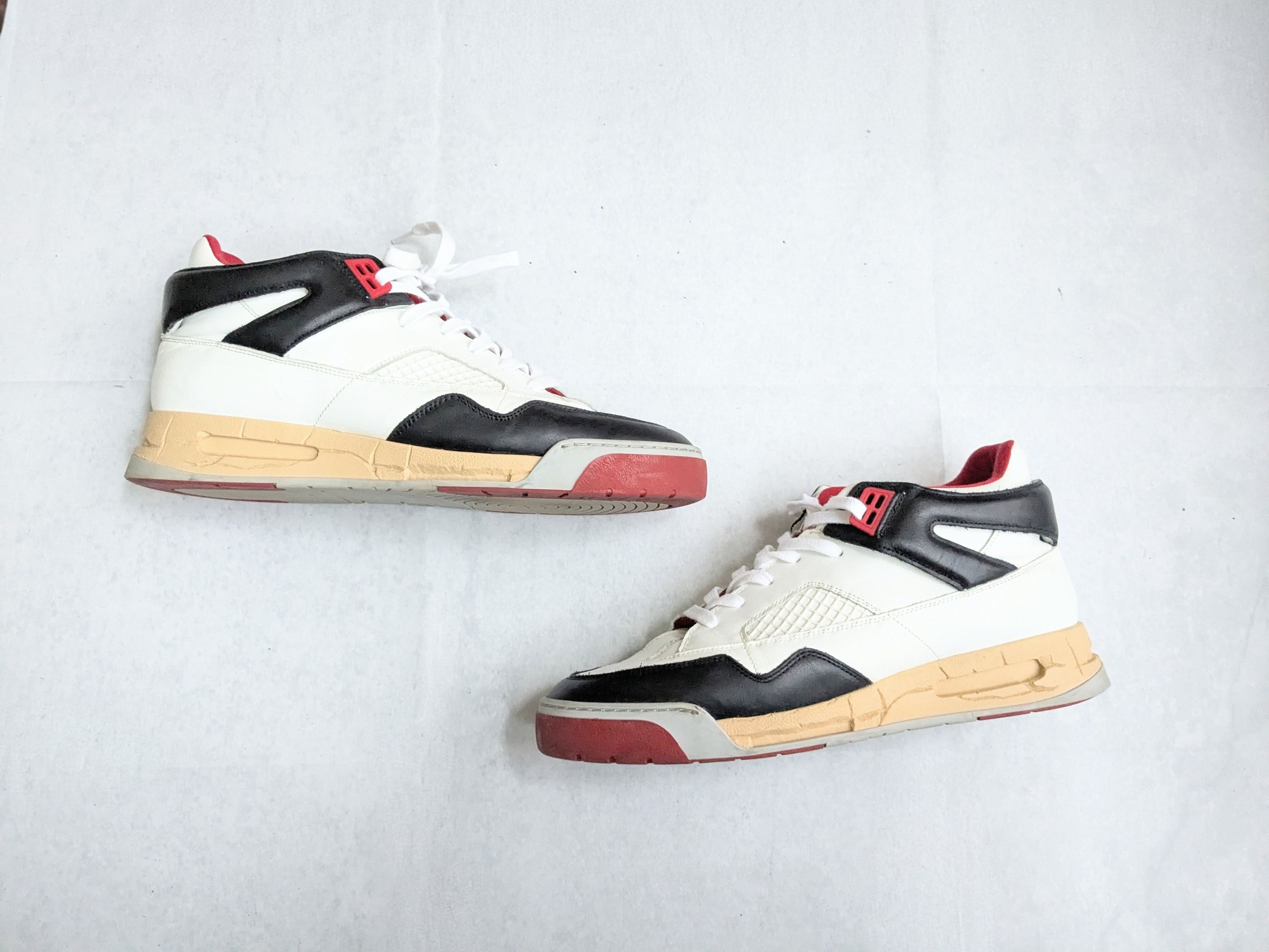 Maison Margiela Margiela Deadstock basket low red white | Grailed