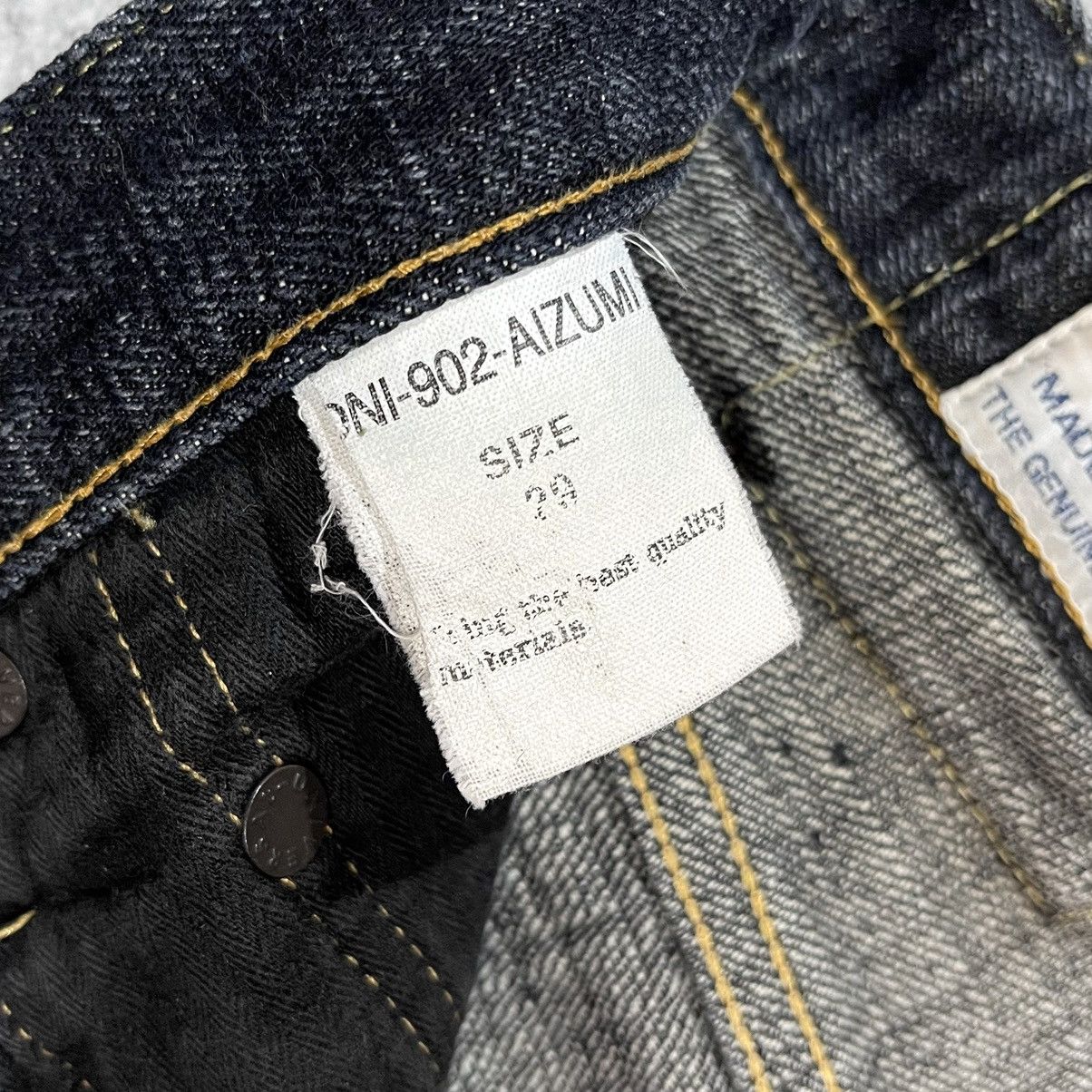 Oni ONI Denim Selvedge Jeans Indigo ONI-902-AIZUMI Made Japan 29 Size US 29 - 11 Thumbnail