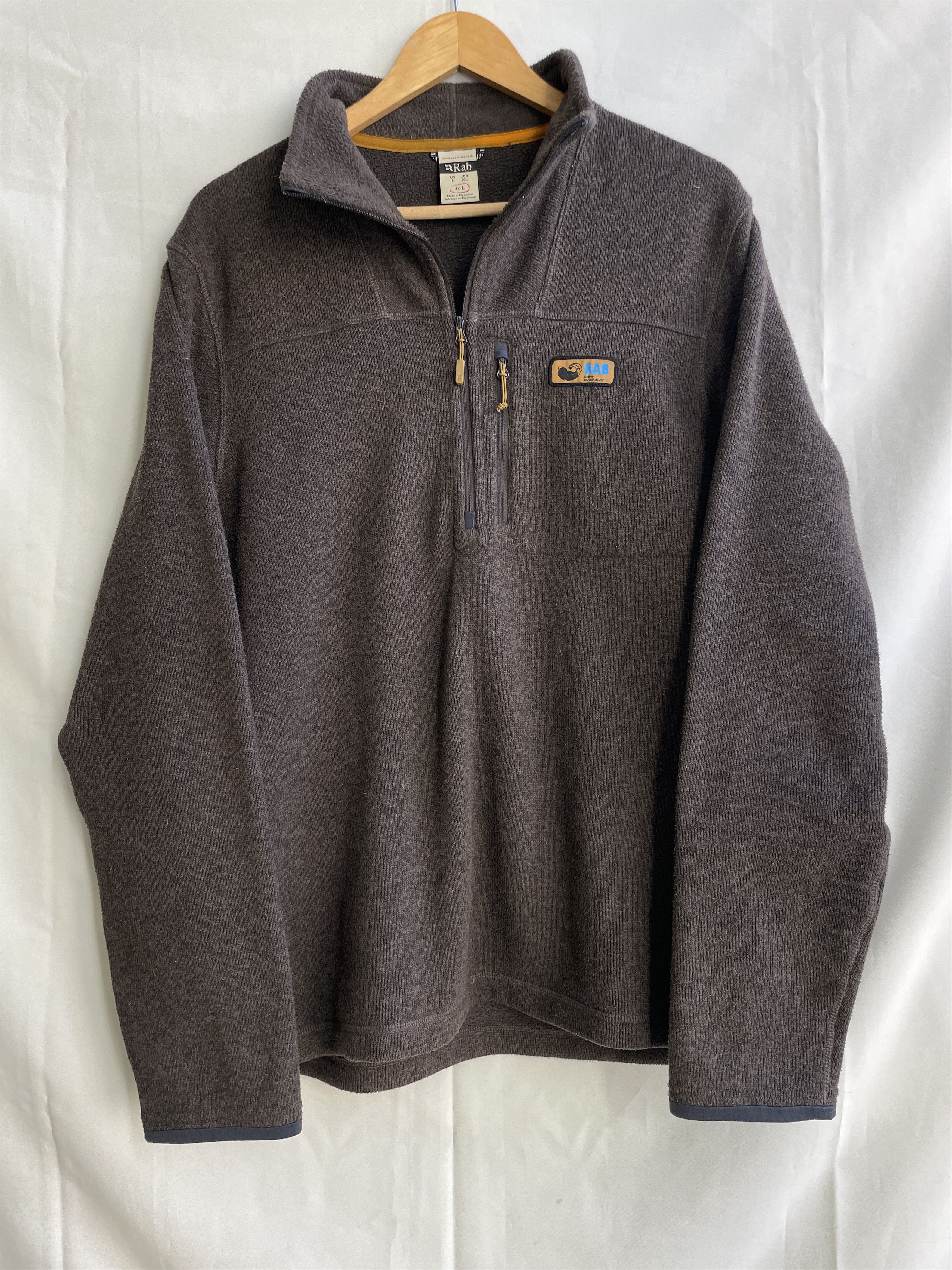 Rab Rab Quest Half Zip Fleece Brown Pullover Size L Size US L / EU 52-54 / 3 - 1 Thumbnail