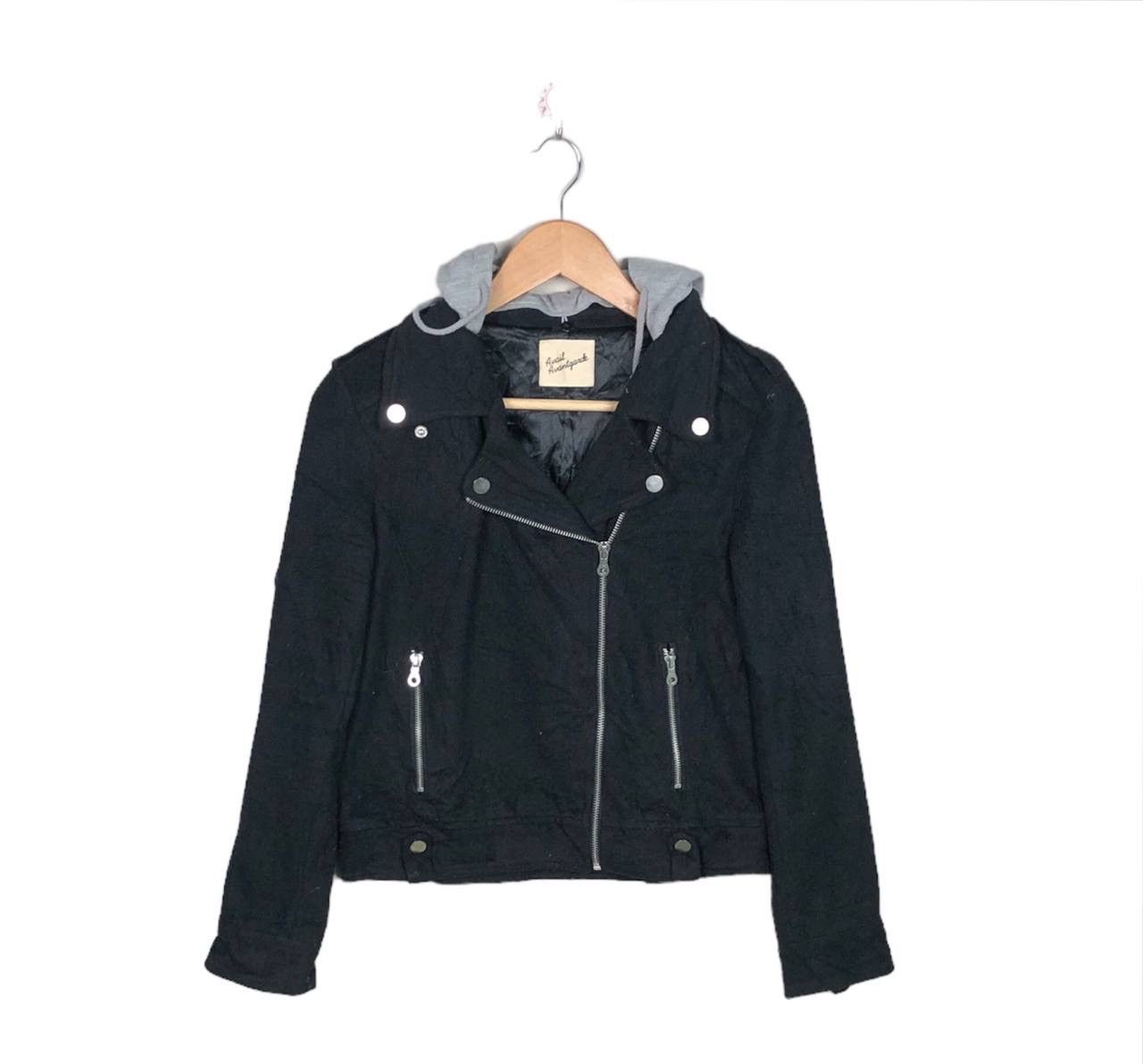 Japanese Brand Avail Avant Garde Double Collar Punk Goth Jacket Size US S / EU 44-46 / 1 - 1 Thumbnail