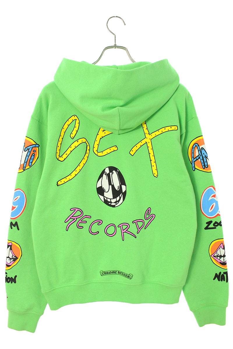 Chrome Hearts Chrome Hearts Matty Boy Sex Records Hoodie Size US M / EU 48-50 / 2 - 2 Thumbnail