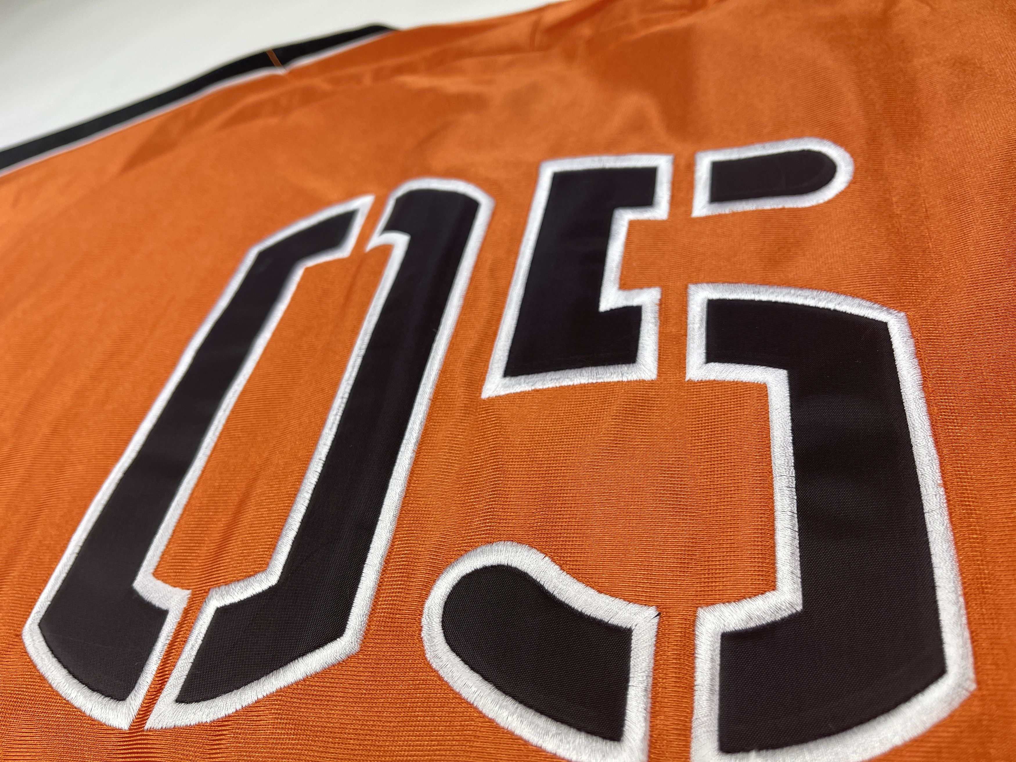 Fubu FUBU jersey, orange, vintage hip hop t-shirt, 90s hip hop L Size US L / EU 52-54 / 3 - 8 Thumbnail