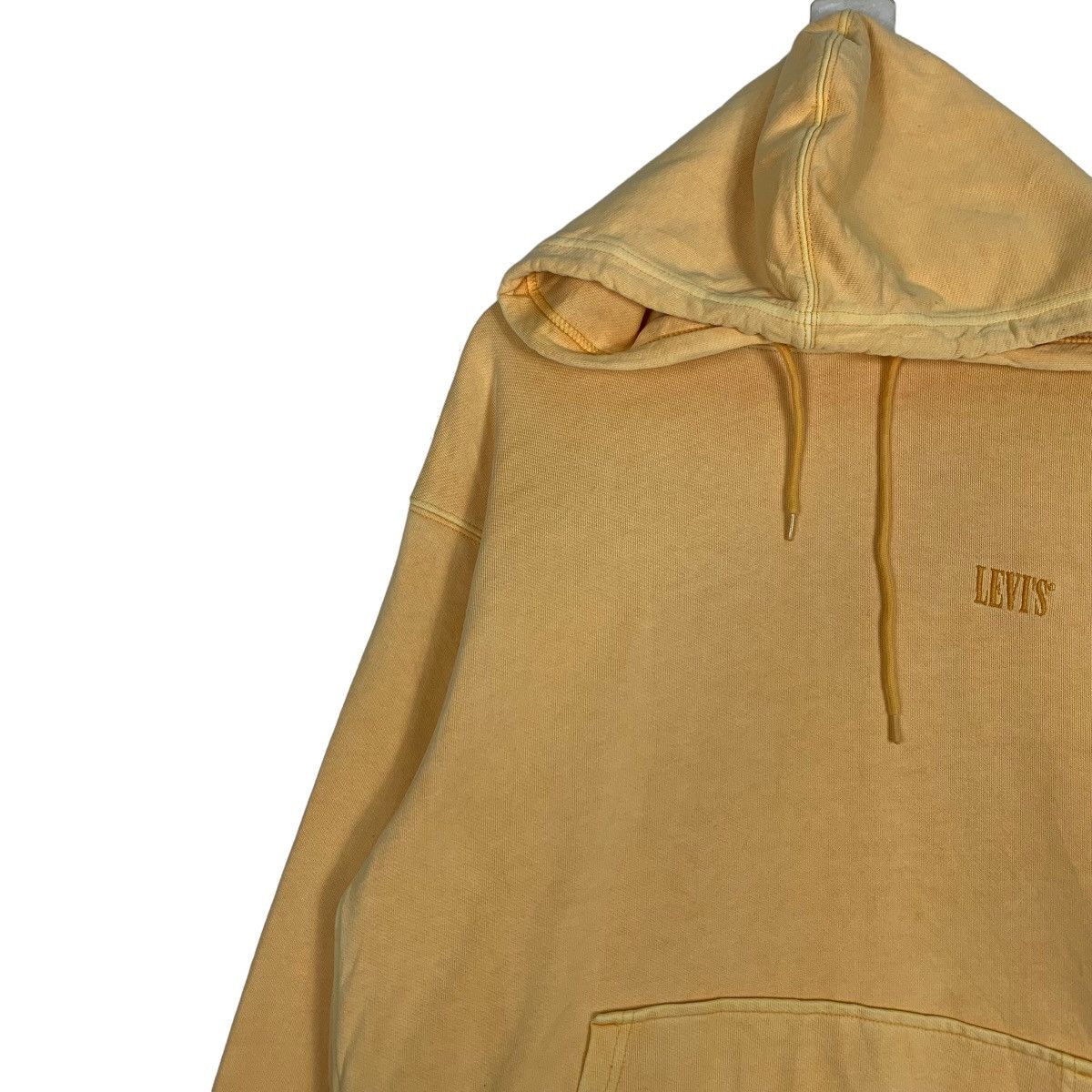 Levi's Levi's Relaxed Fit Yellow Pullover Hoodies #0676-C31 Size US S / EU 44-46 / 1 - 5 Thumbnail