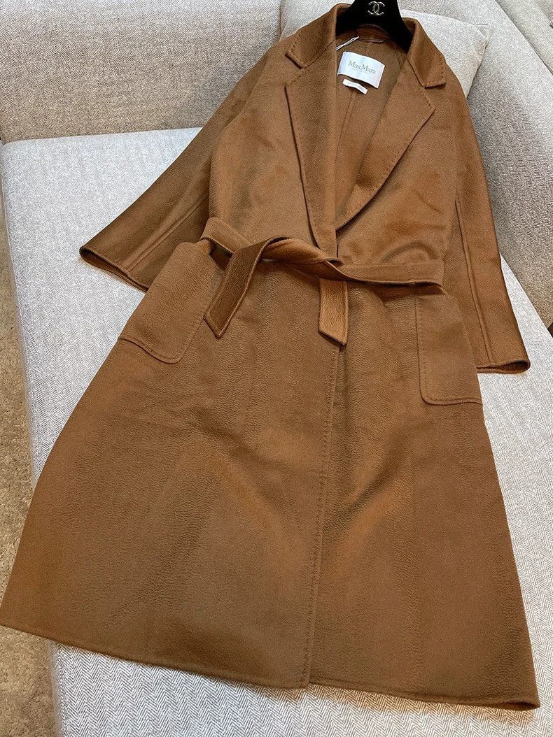 Max Mara Max Mara Hot style bathrobe water ripple cashmere Size L / US 10 / IT 46 - 1 Thumbnail