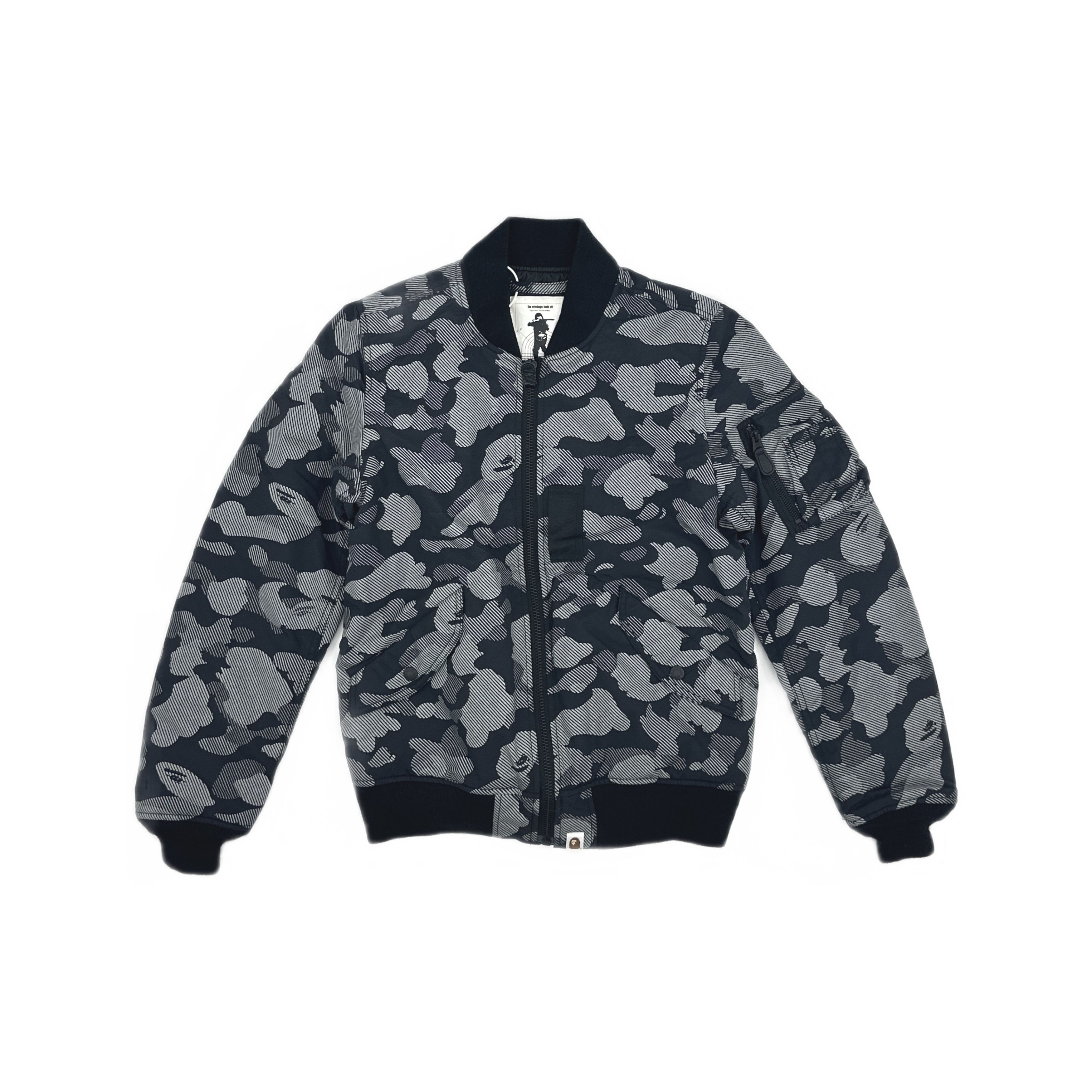 Bape A Bathing Ape Camo Bomber Jacket Size S Size US S / EU 44-46 / 1 - 1 Thumbnail
