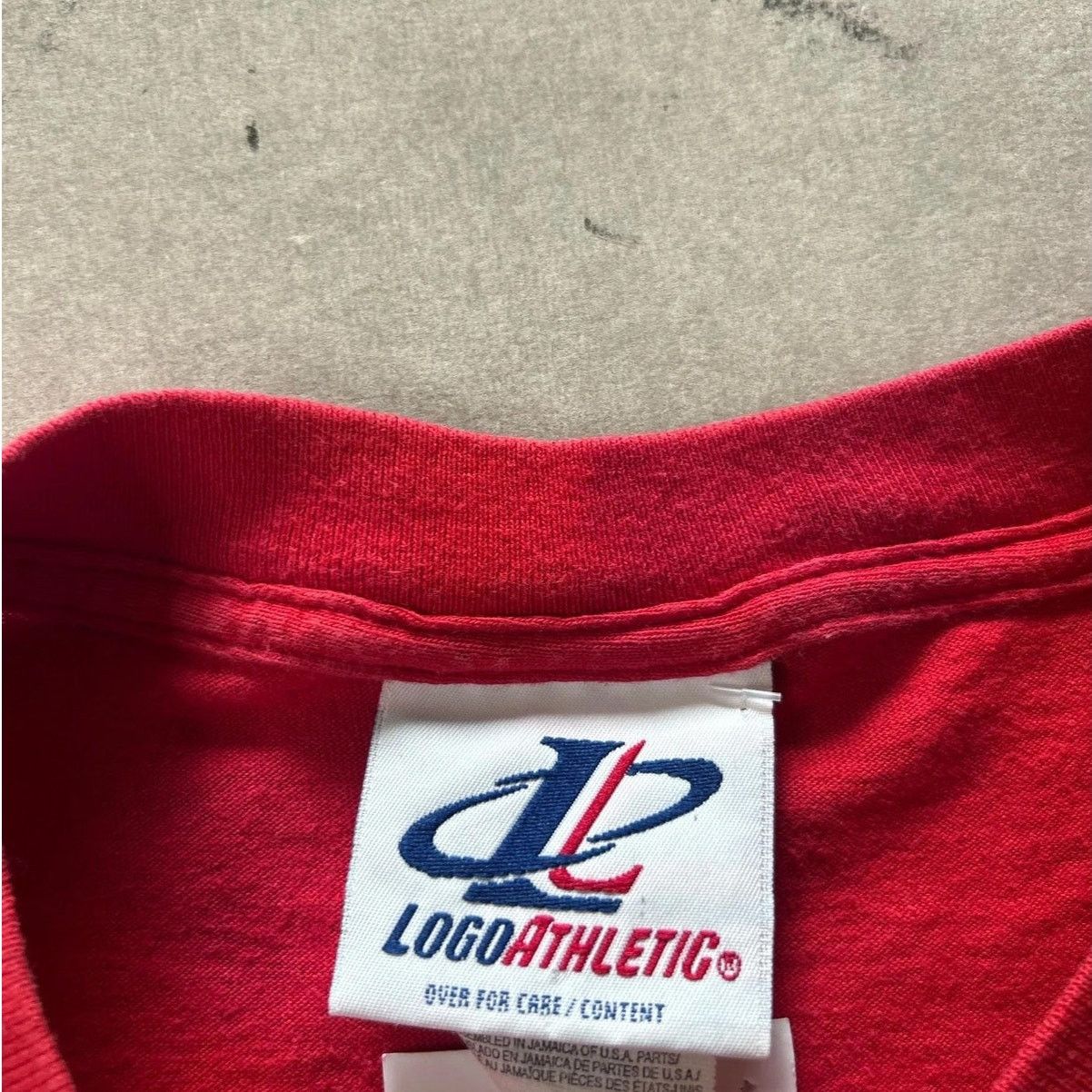 Logo Athletic Vintage Kansas City Chiefs Embroidered Red T Shirt Size L Size US L / EU 52-54 / 3 - 4 Thumbnail