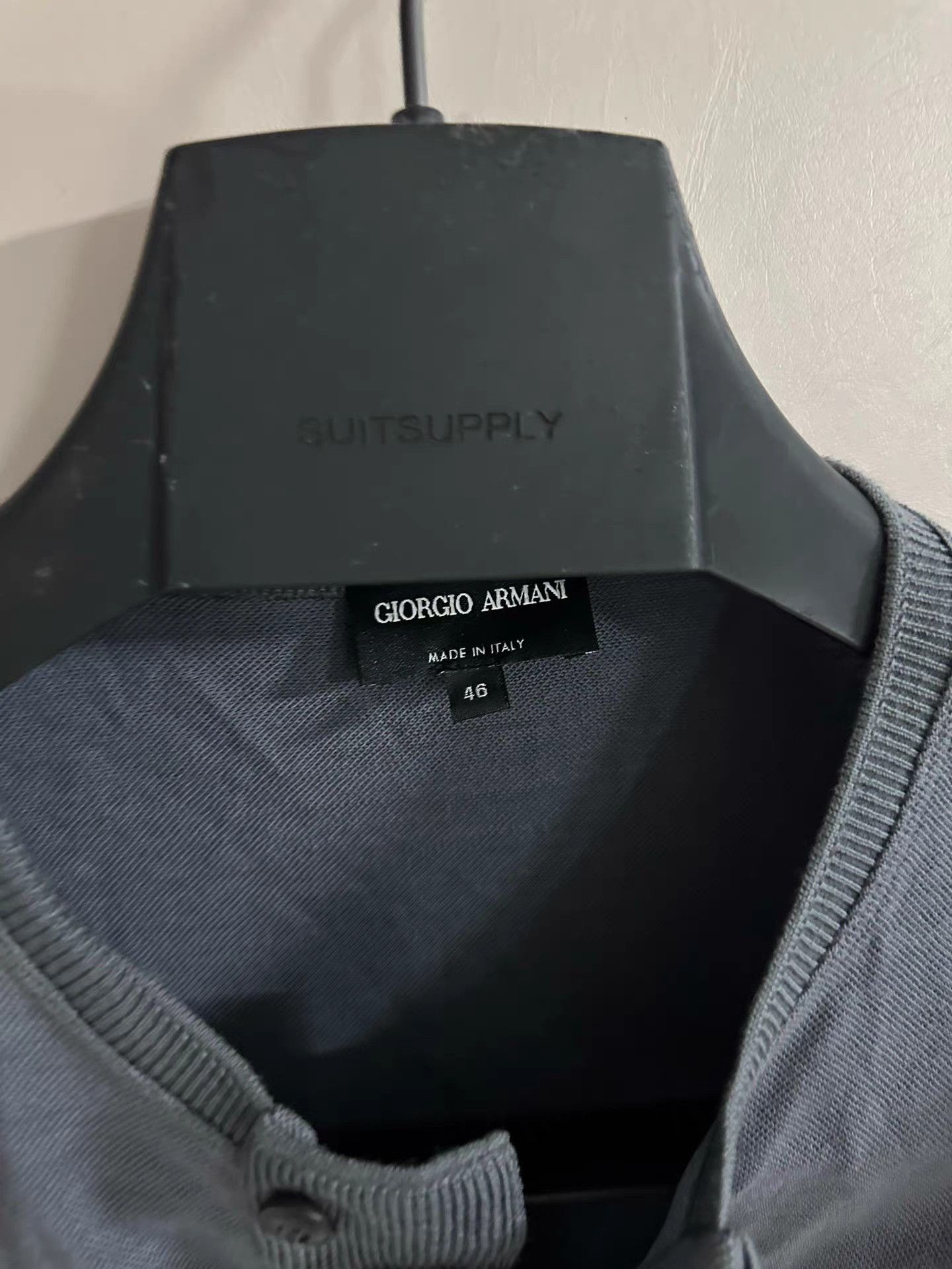 Giorgio Armani GIORGIO ARMANI Mainline Men's Short Sleeve Polo Shirt K18 Size US S / EU 44-46 / 1 - 3 Thumbnail