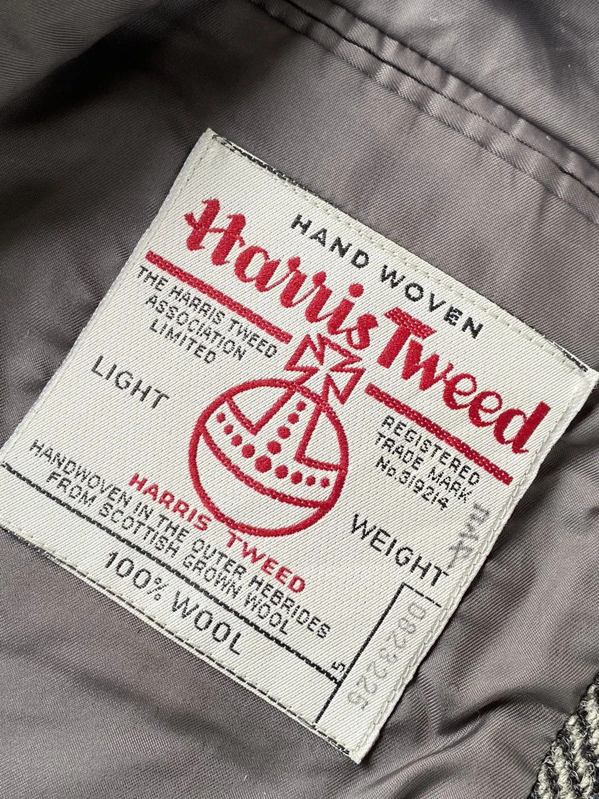 Harris Tweed Vtg Haris Tweed Wool Jacket Size 42S - 14 Thumbnail