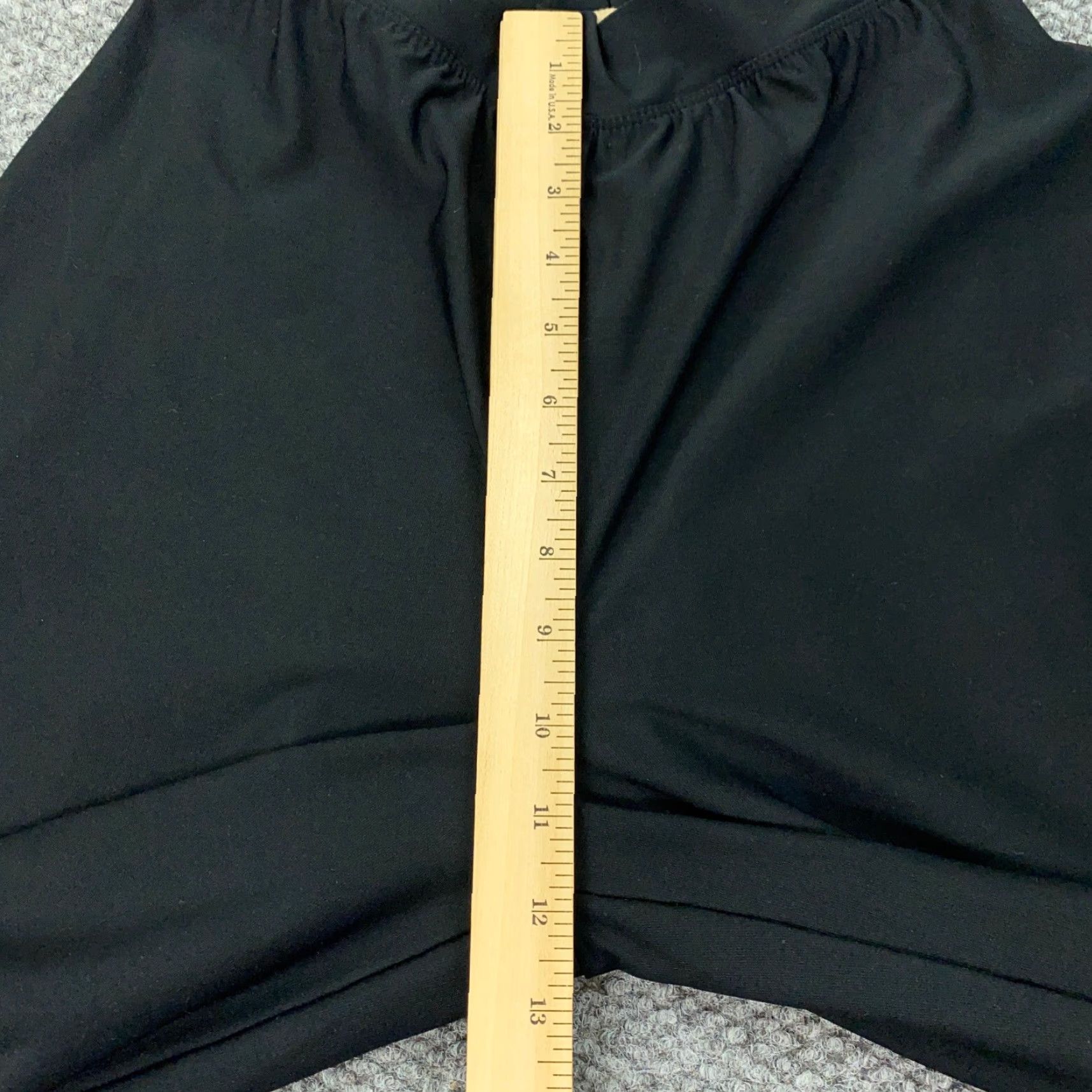 Spanx Spanx Pants Womens M Black Hi-Rise Stretch Layered Lining Wide Leg Dress Pants Size 26" / US 2 / IT 38 - 7 Thumbnail