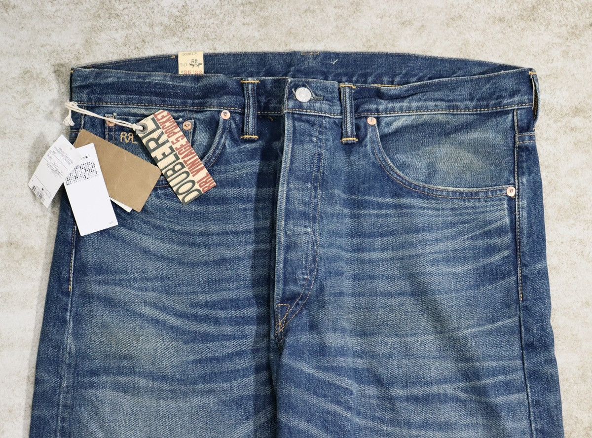 Ralph Lauren Ralph Lauren RRL 5 pocket jeans Double RL，W36L32 Size US 36 / EU 52 - 6 Thumbnail