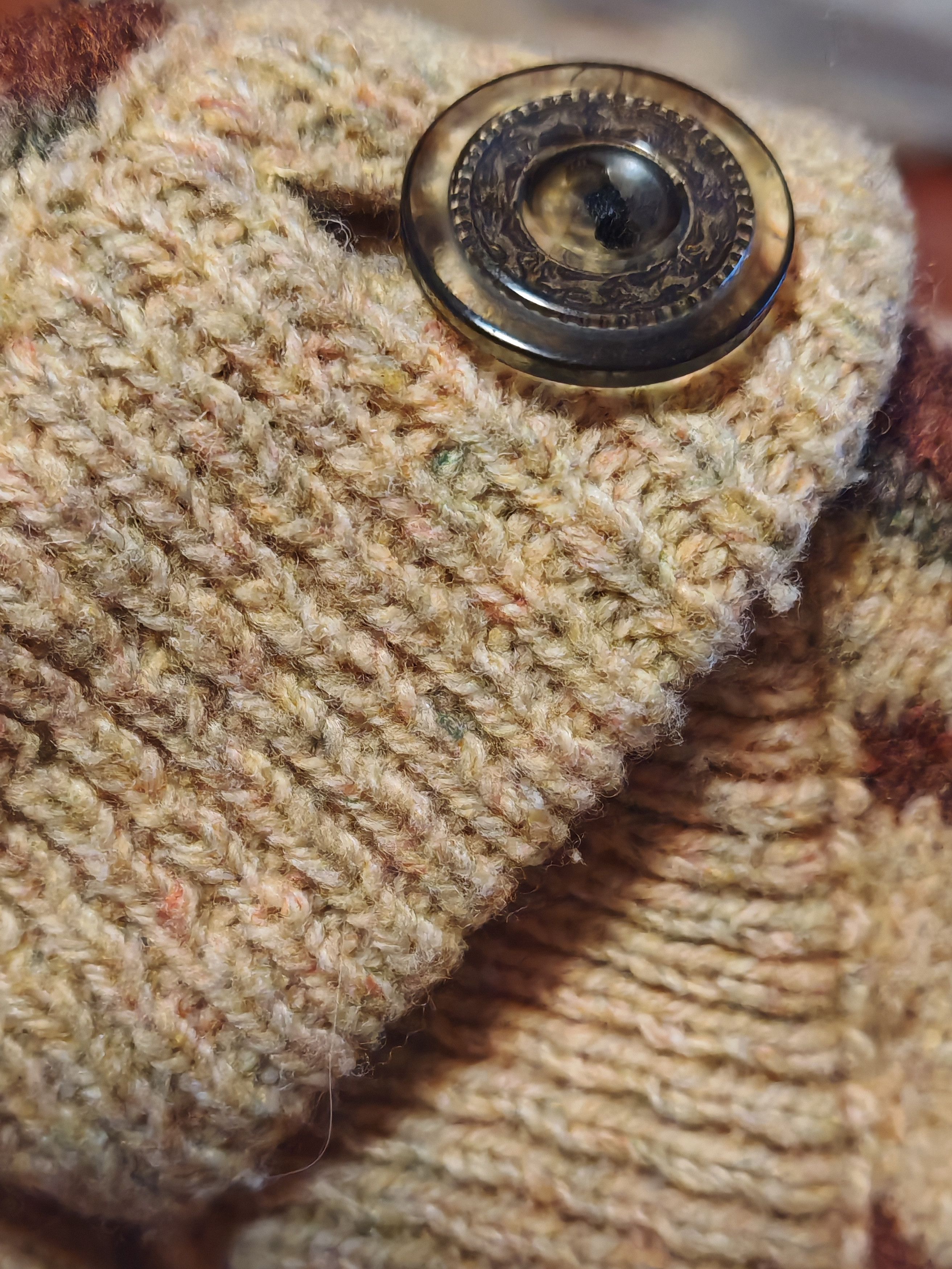 Vintage Vintage Unisex Shetland Cardigan Sweater Jumper Long Large Size US L / EU 52-54 / 3 - 2 Thumbnail