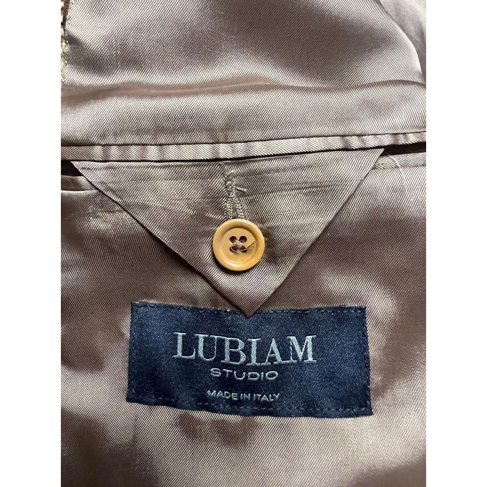 Lubiam Lubiam Italy Blazer Mens 46R Blazer Sport Jacket Size 46R - 8 Thumbnail