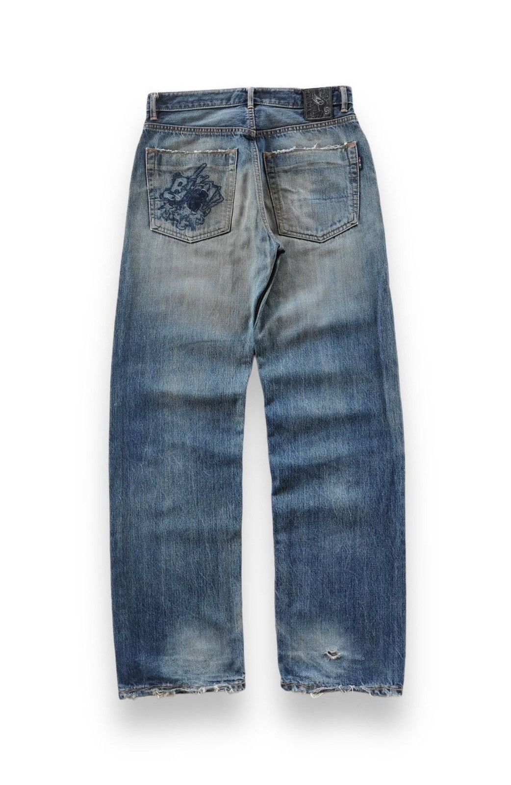 Japanese Brand × Paul Smith × Paul Smith Red Ear Paul Smith Red Ear Selvedge & Crash Crook Selvedge Size US 30 / EU 46 - 14 Thumbnail