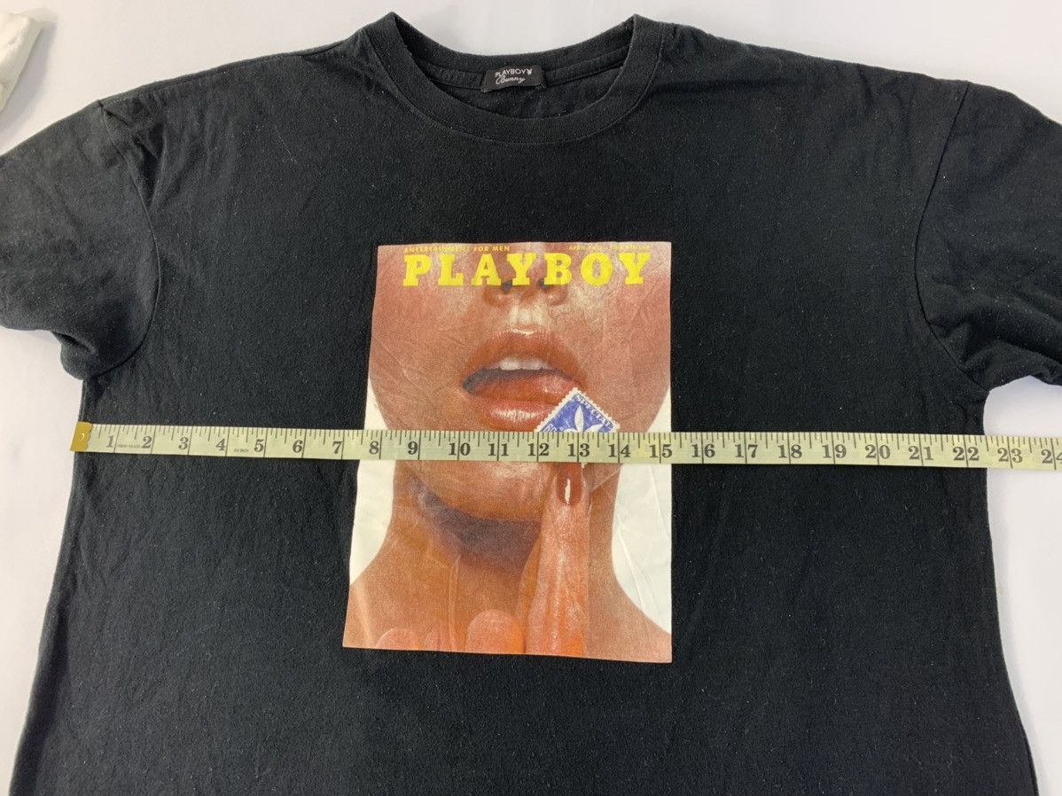 Playboy × Vintage Playboy Bunny Sexy Box Logo Printed Longsleve Tee Size US XL / EU 56 / 4 - 9 Thumbnail