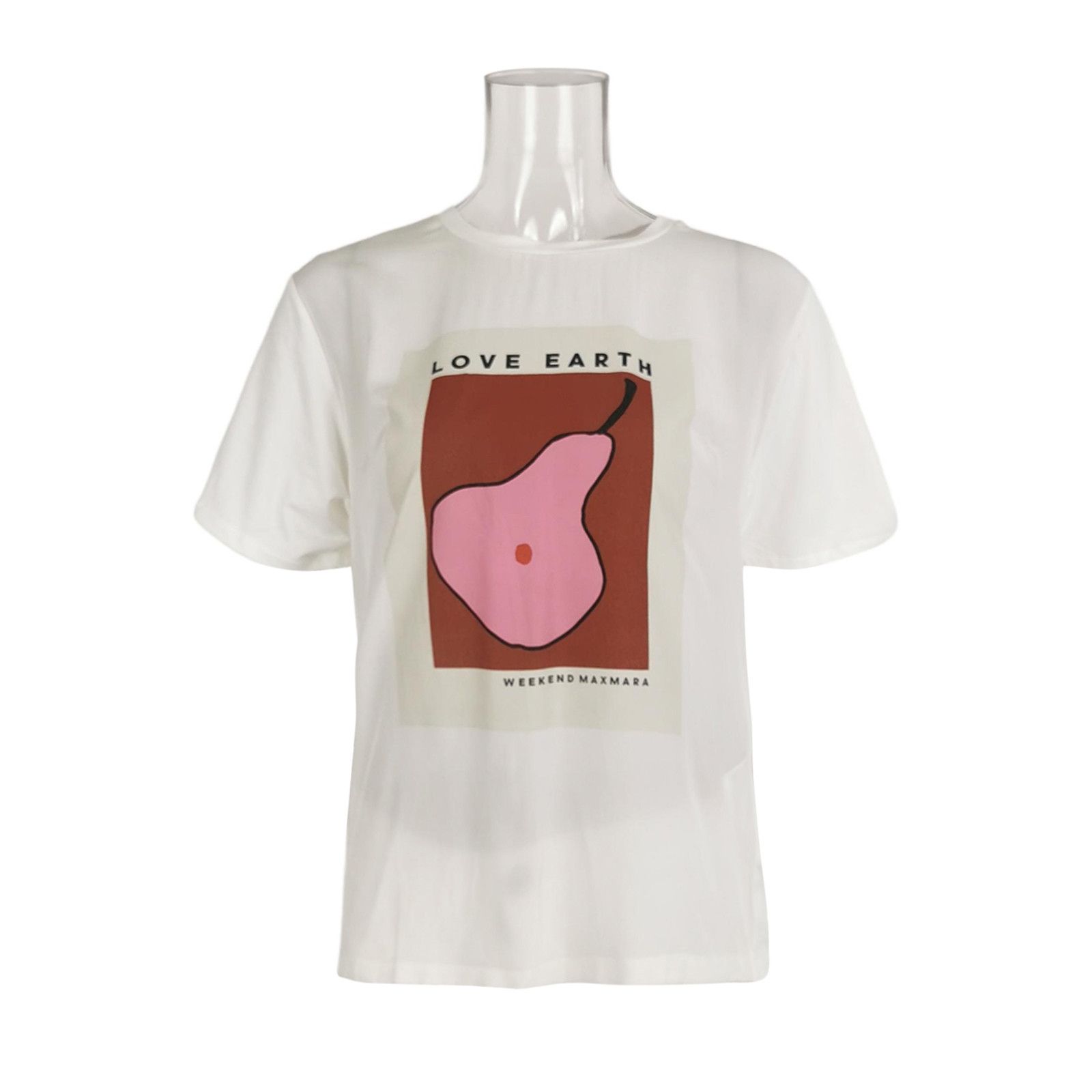 Weekend Max Mara Weekend MaxMara 'Love Earth' Graphic T-Shirt XS Size XS / US 0-2 / IT 36-38 - 1 Thumbnail