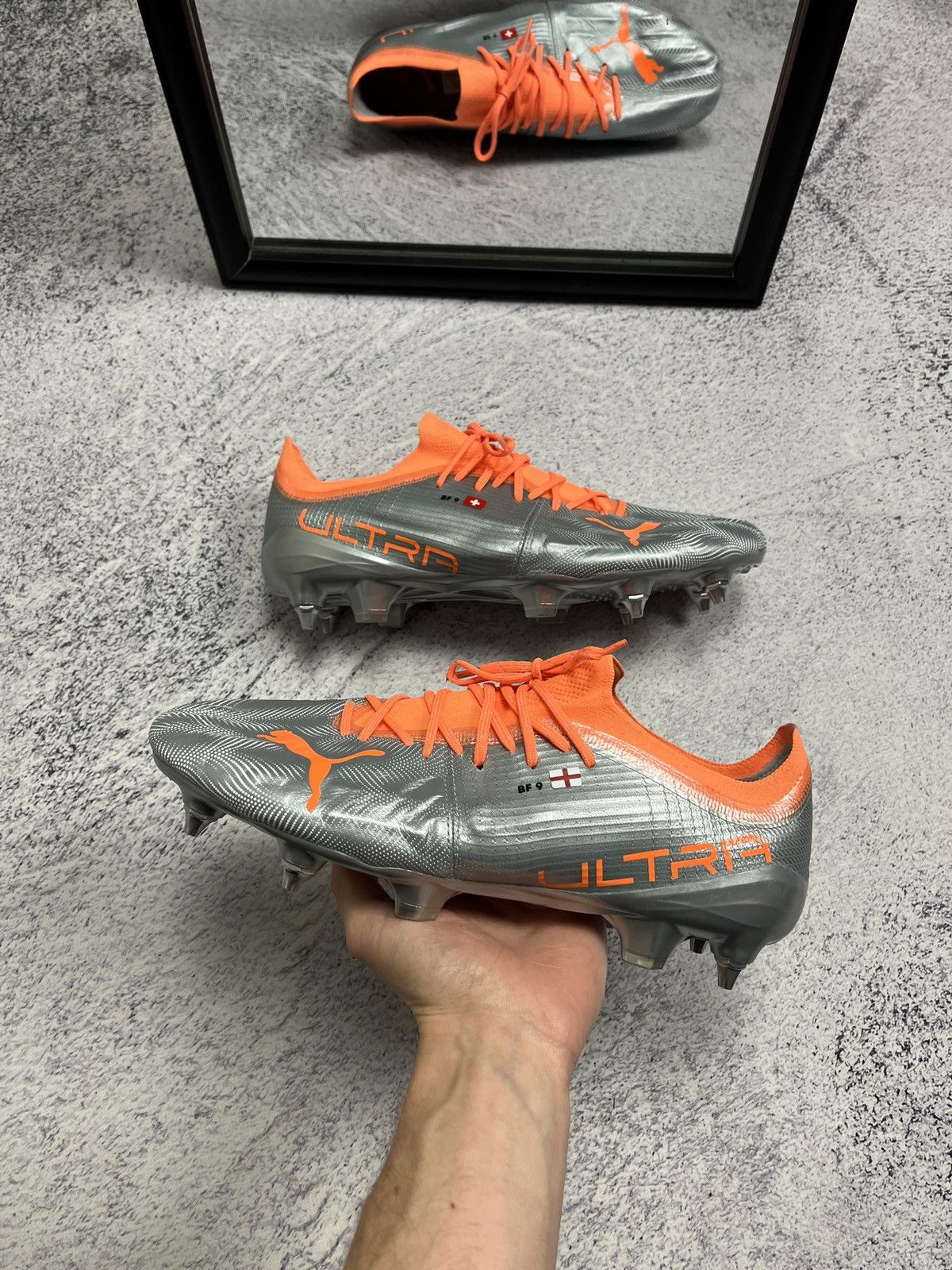 Puma RARE Puma Ultra 1.1 SG Soccer Pro Boots Cleats US 11 Mens Size US 11 / EU 44 - 2 Thumbnail