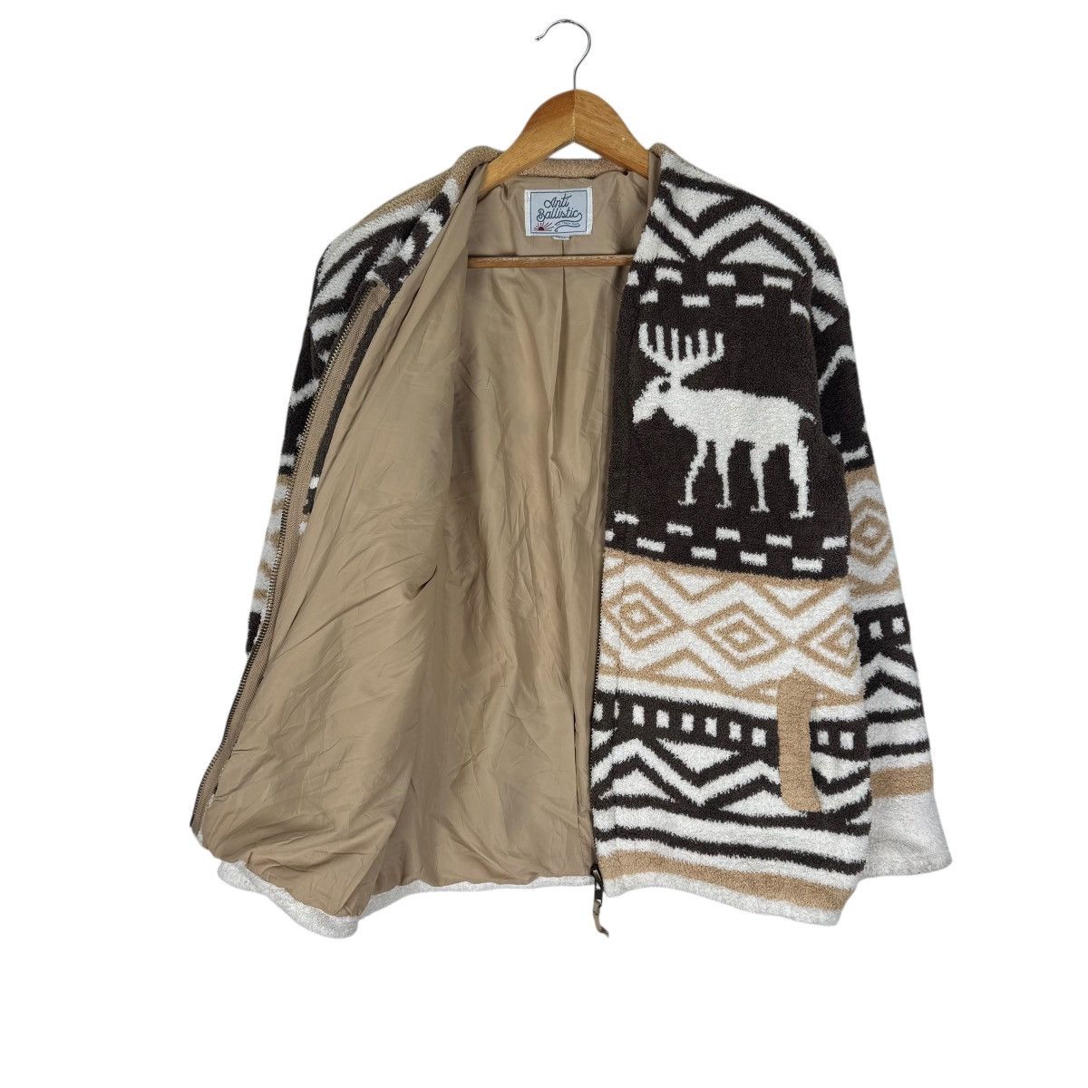 Native 🌟ANTI BALISTIC FLEECE MOOSE GEOMETRIC JACKET Size M / US 6-8 / IT 42-44 - 6 Thumbnail