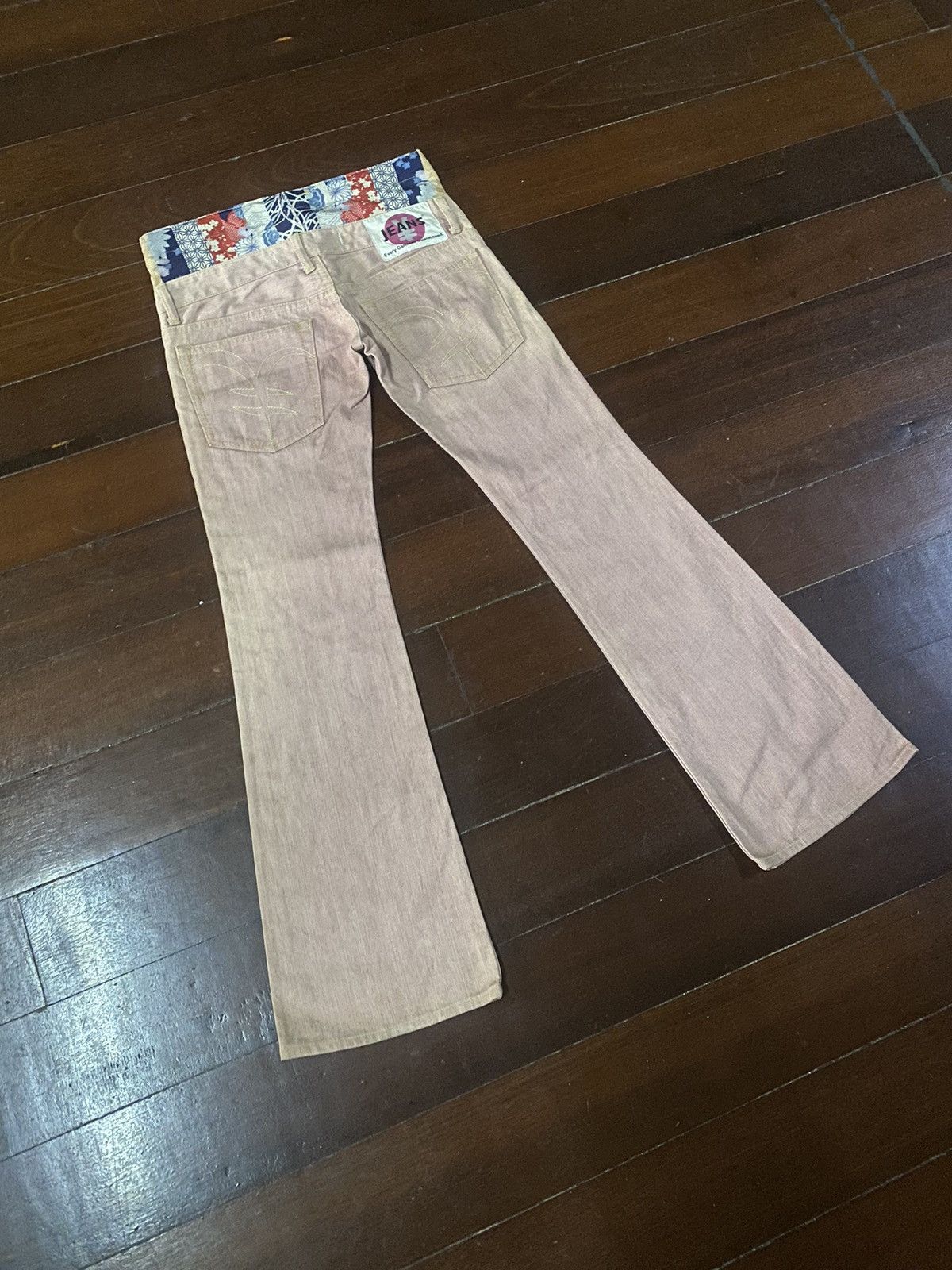 Le Grande Bleu (L.G.B.) rare yen japanese brand double waist boot cut sukajan b-1 Size US 32 / EU 48 - 2 Thumbnail