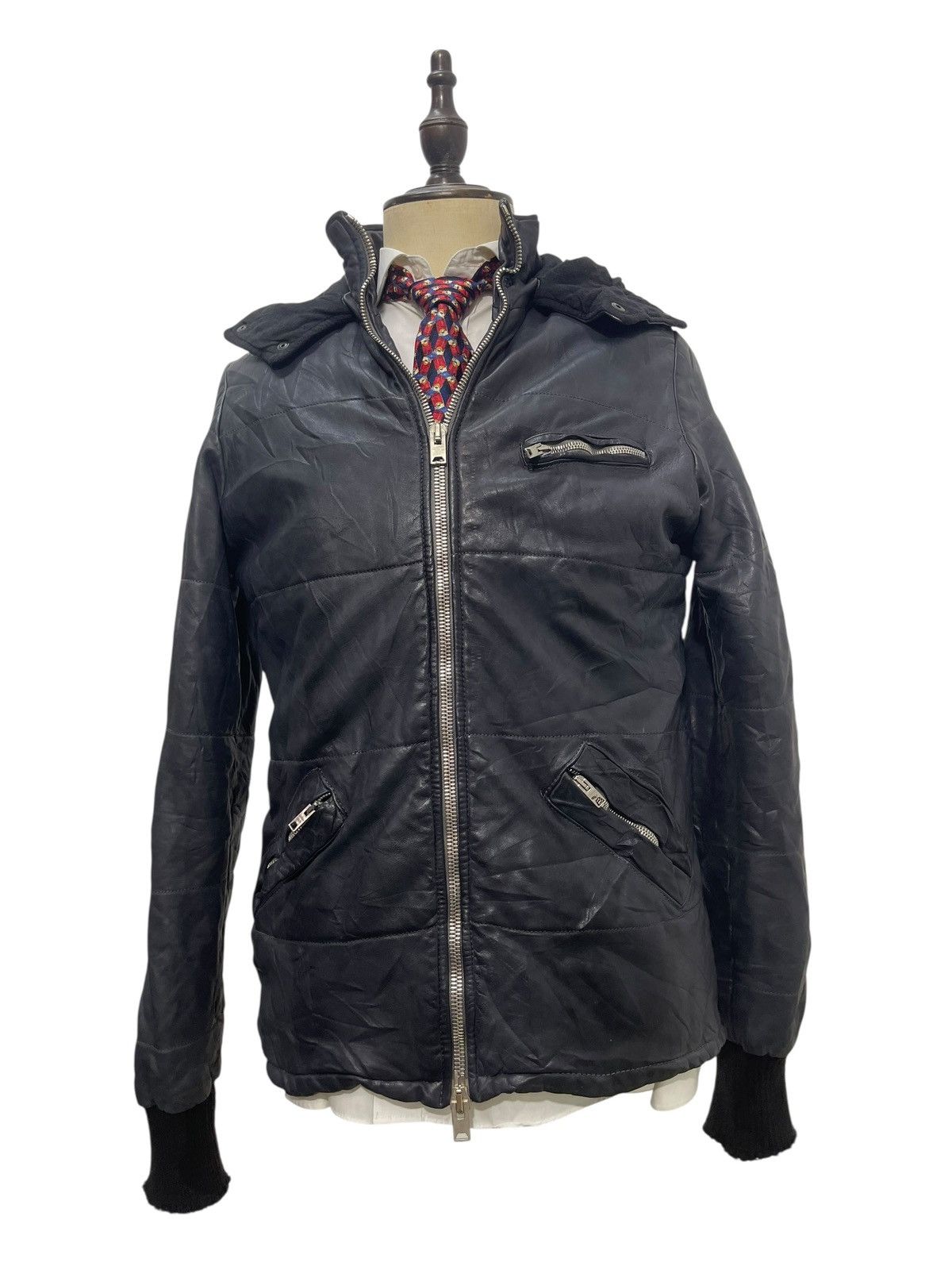 Giorgio Brato Giorgio Brato Double Zipper Leather Jacket | Grailed