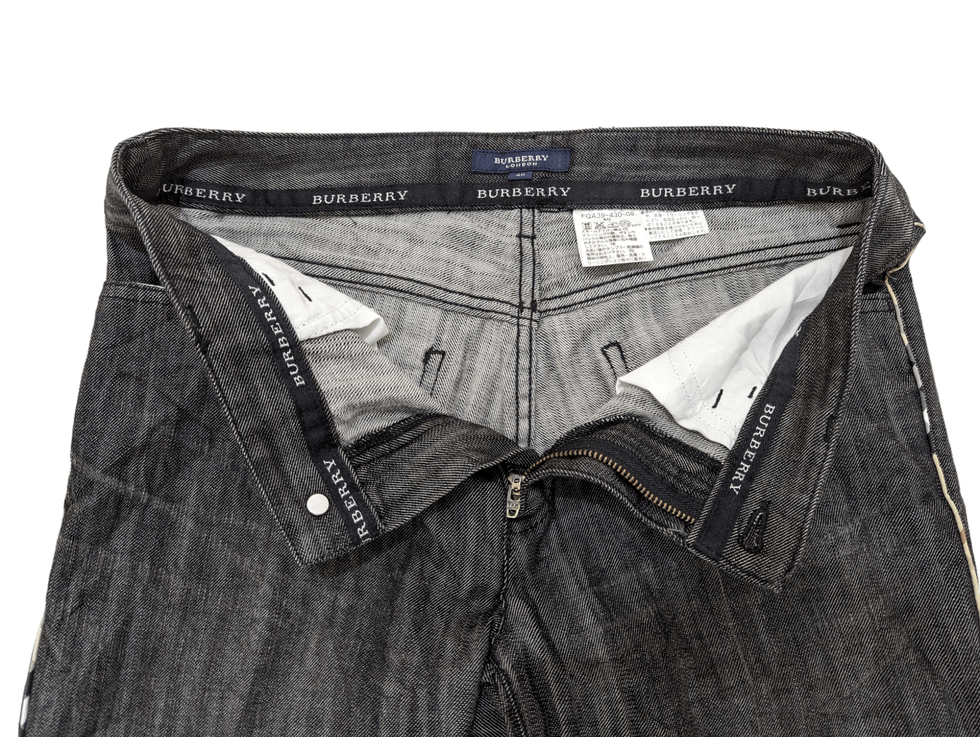 Burberry Burberry Nova Check Jeans Denim Pants Size 30" / US 8 / IT 44 - 2 Thumbnail