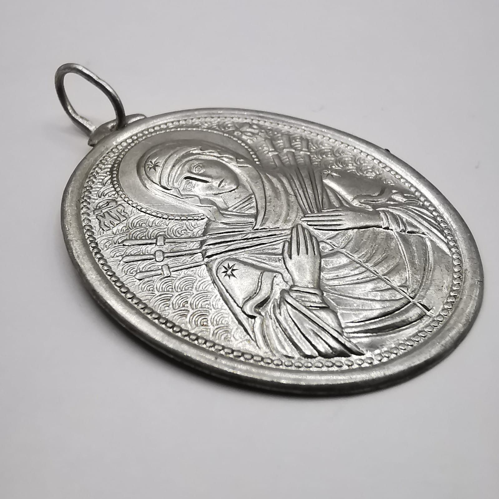 Sterling Silver Vintage Pendant "Seven-arrow 925 Sterling Silver 2,43g Size ONE SIZE - 8 Thumbnail