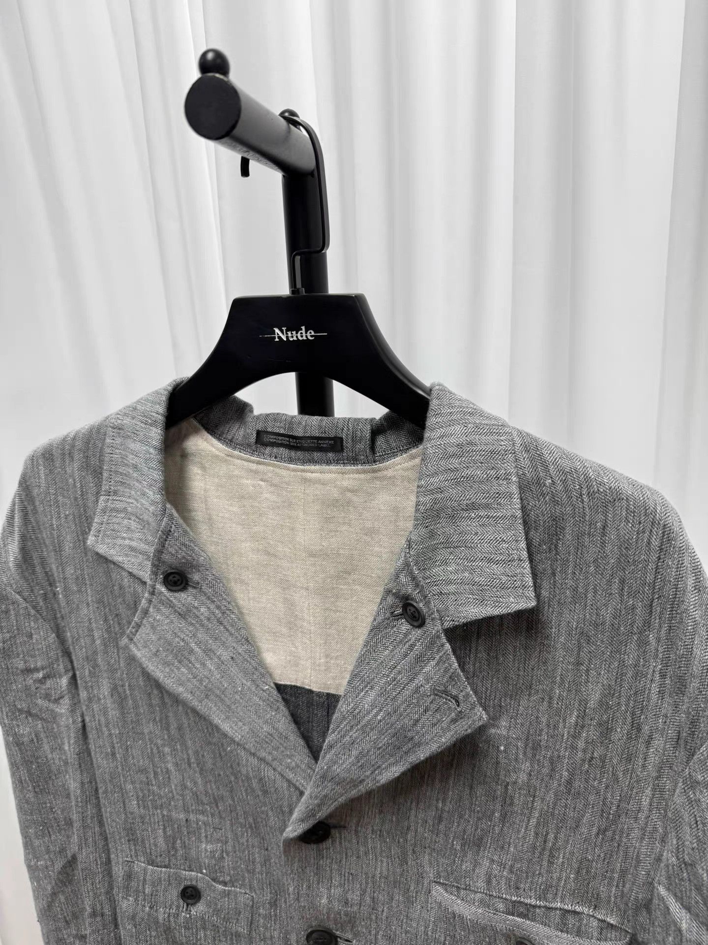 Yohji Yamamoto Yohji Yamamoto Pour Homme Buttoned Coat K20 Size US L / EU 52-54 / 3 - 3 Thumbnail