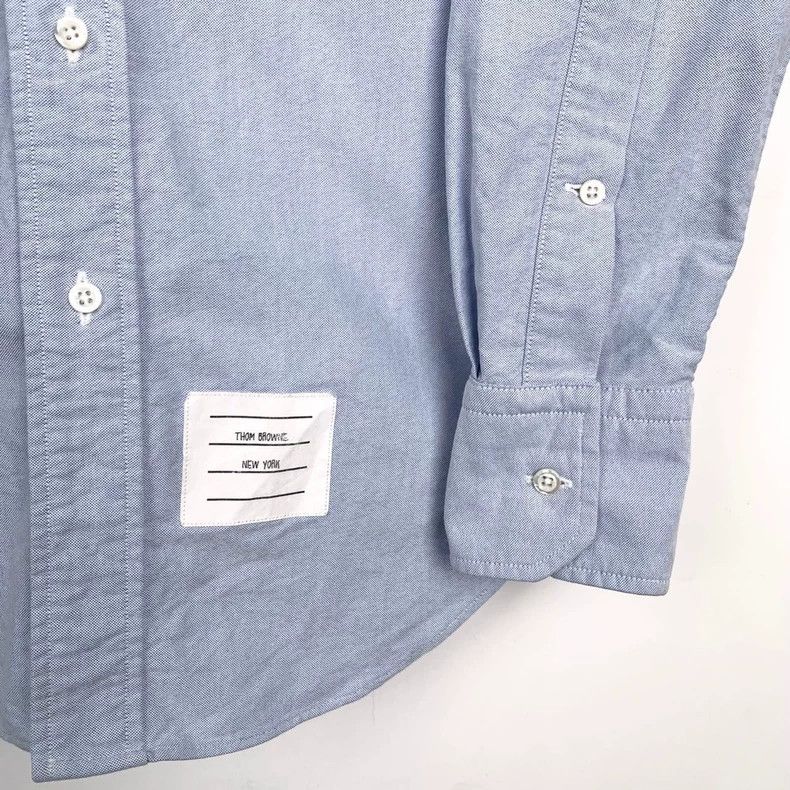 Thom Browne Thom Browne Classic double-sleeved lapel long-sleeved shirt Size US S / EU 44-46 / 1 - 4 Thumbnail