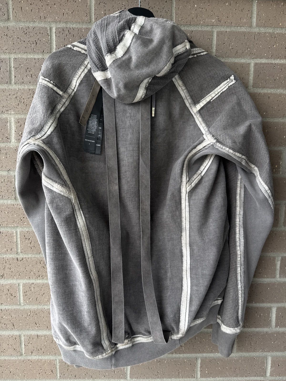 Boris Bidjan Saberi AW23 Boris Bidjan Saberi Hybrid Zipper 2.2 ST Jacket Size US L / EU 52-54 / 3 - 2 Thumbnail