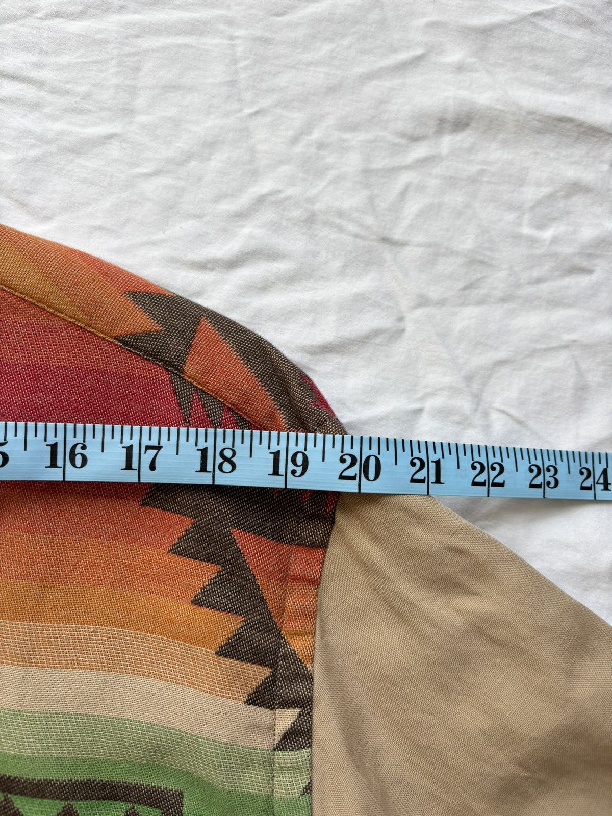 Polo Ralph Lauren Polo Ralph Lauren Southwestern Navajo Panel Shirt Tan L Size US L / EU 52-54 / 3 - 7 Thumbnail
