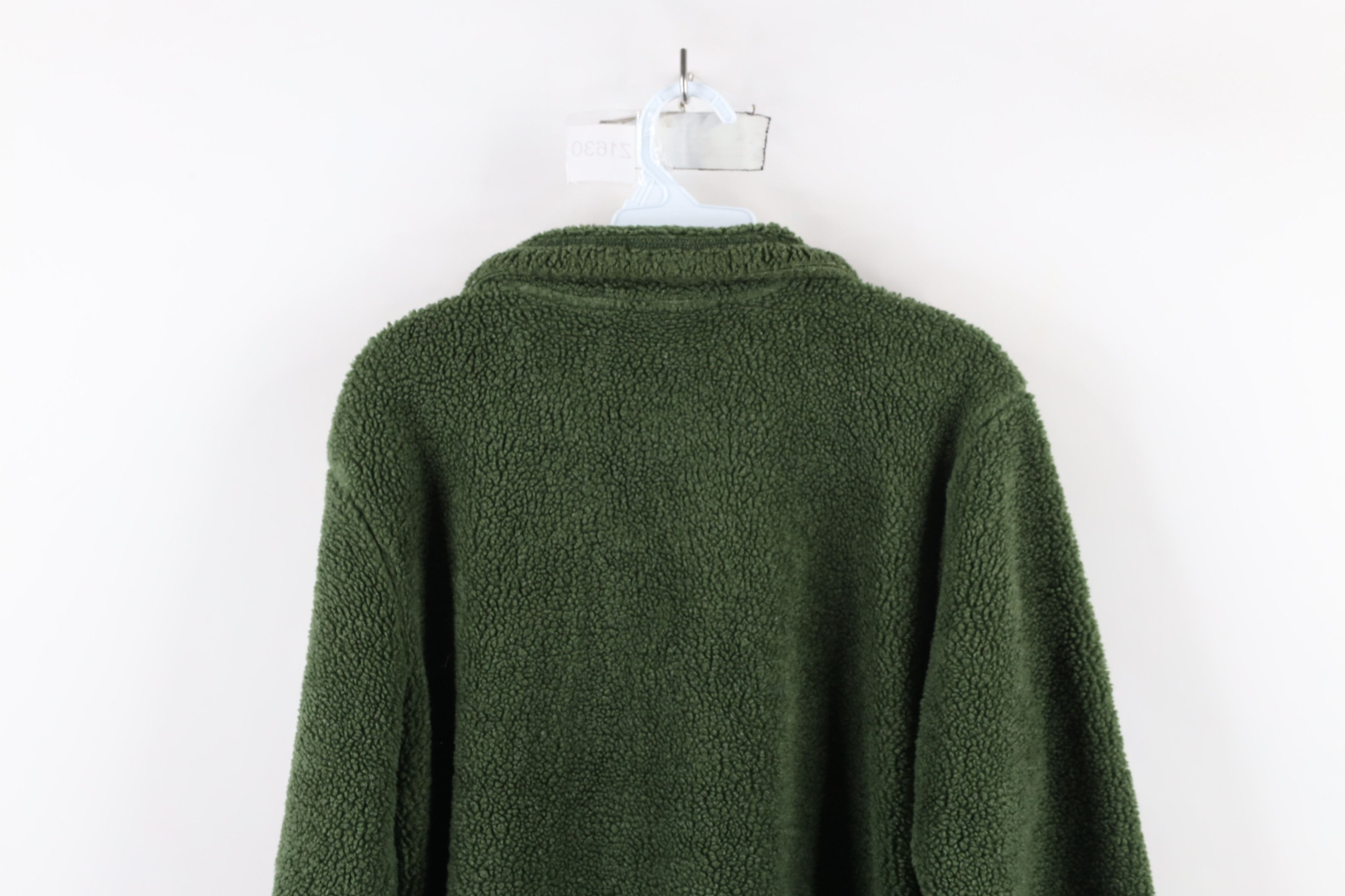 Vintage Vintage 90s Streetwear Deep Pile Fleece Half Zip Sweater Size M / US 6-8 / IT 42-44 - 10 Thumbnail