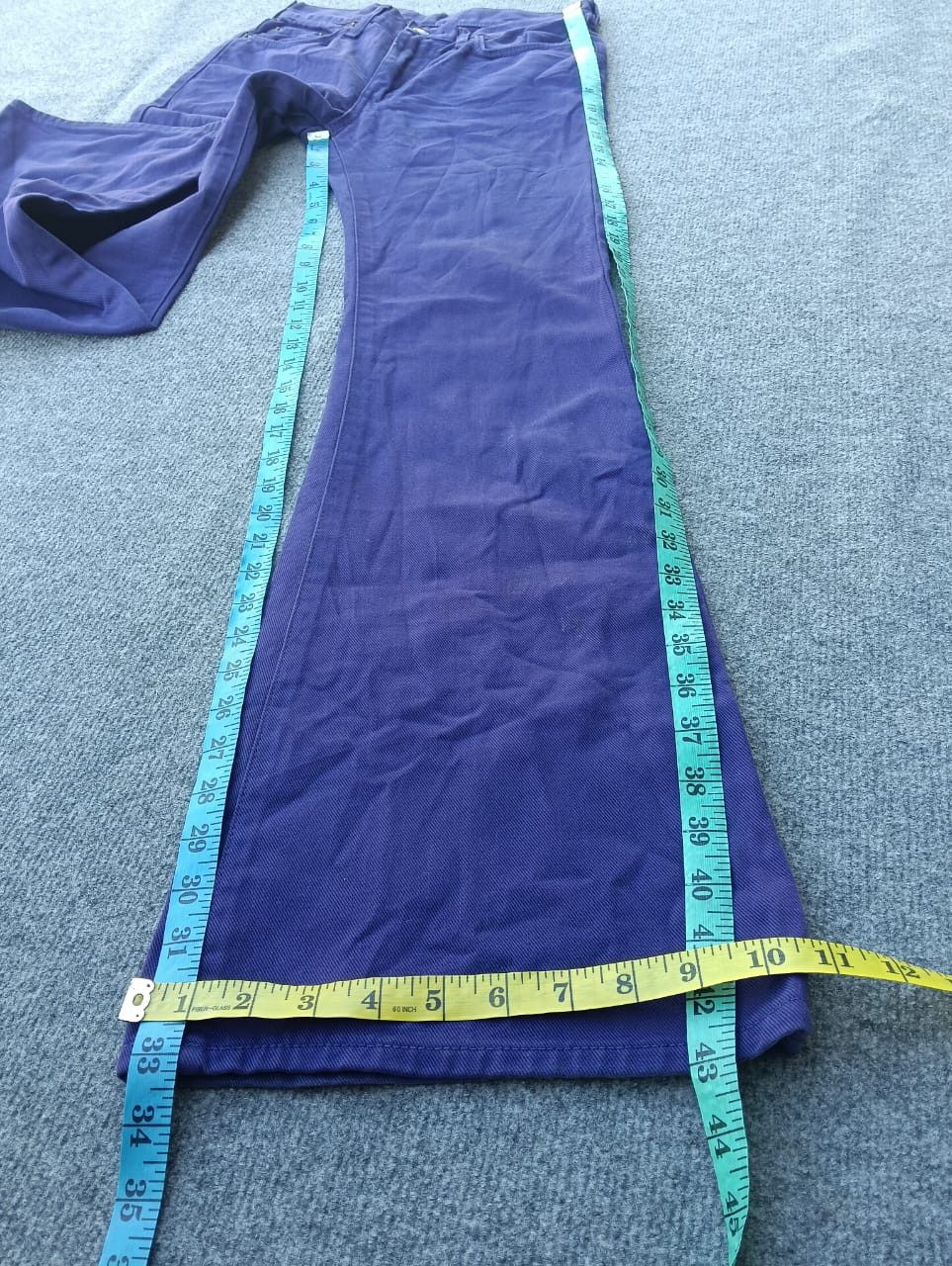 Edwin EDWIN 503 Purple Bell Bottom Flare Denim Jeans Size US 28 / EU 44 - 5 Thumbnail