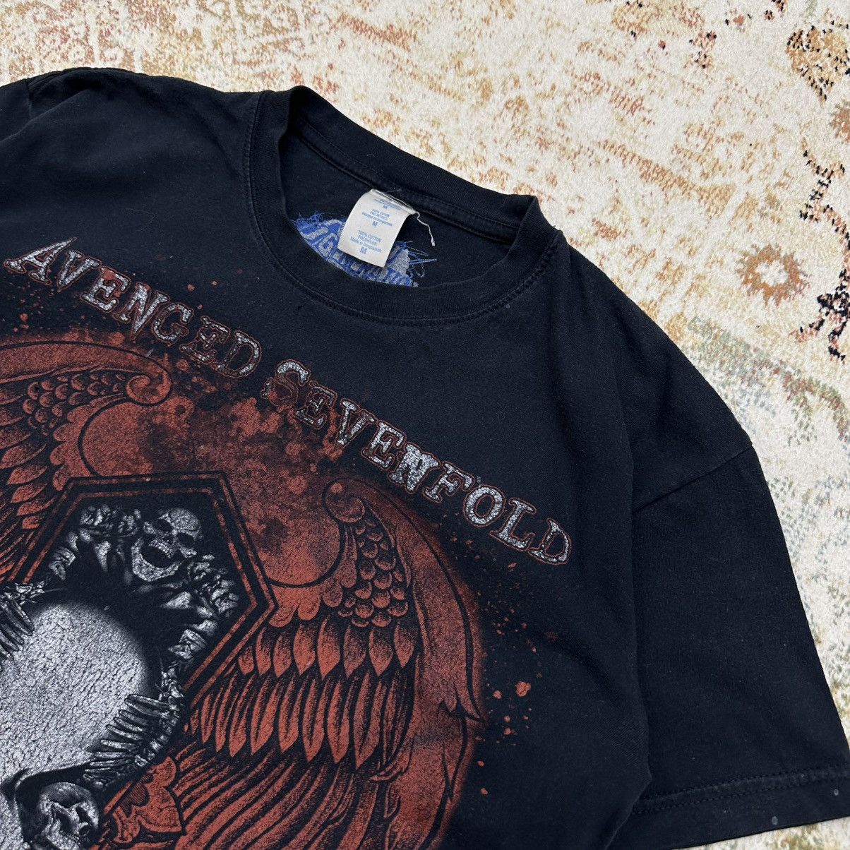 Band Tees Vintage Avenged Sevenfold T-shirts Big Logo Rock Tour Size US S / EU 44-46 / 1 - 6 Thumbnail