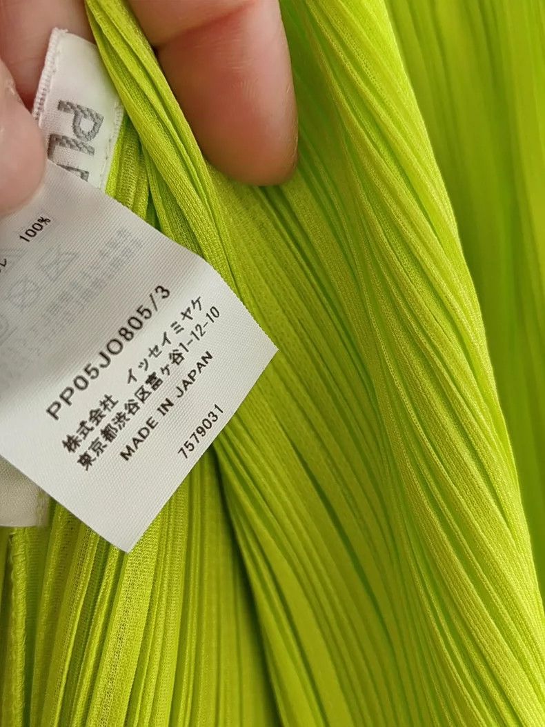Issey Miyake Issey Miyake size:3 A light green pleated cardigan Size S / US 4 / IT 40 - 5 Thumbnail