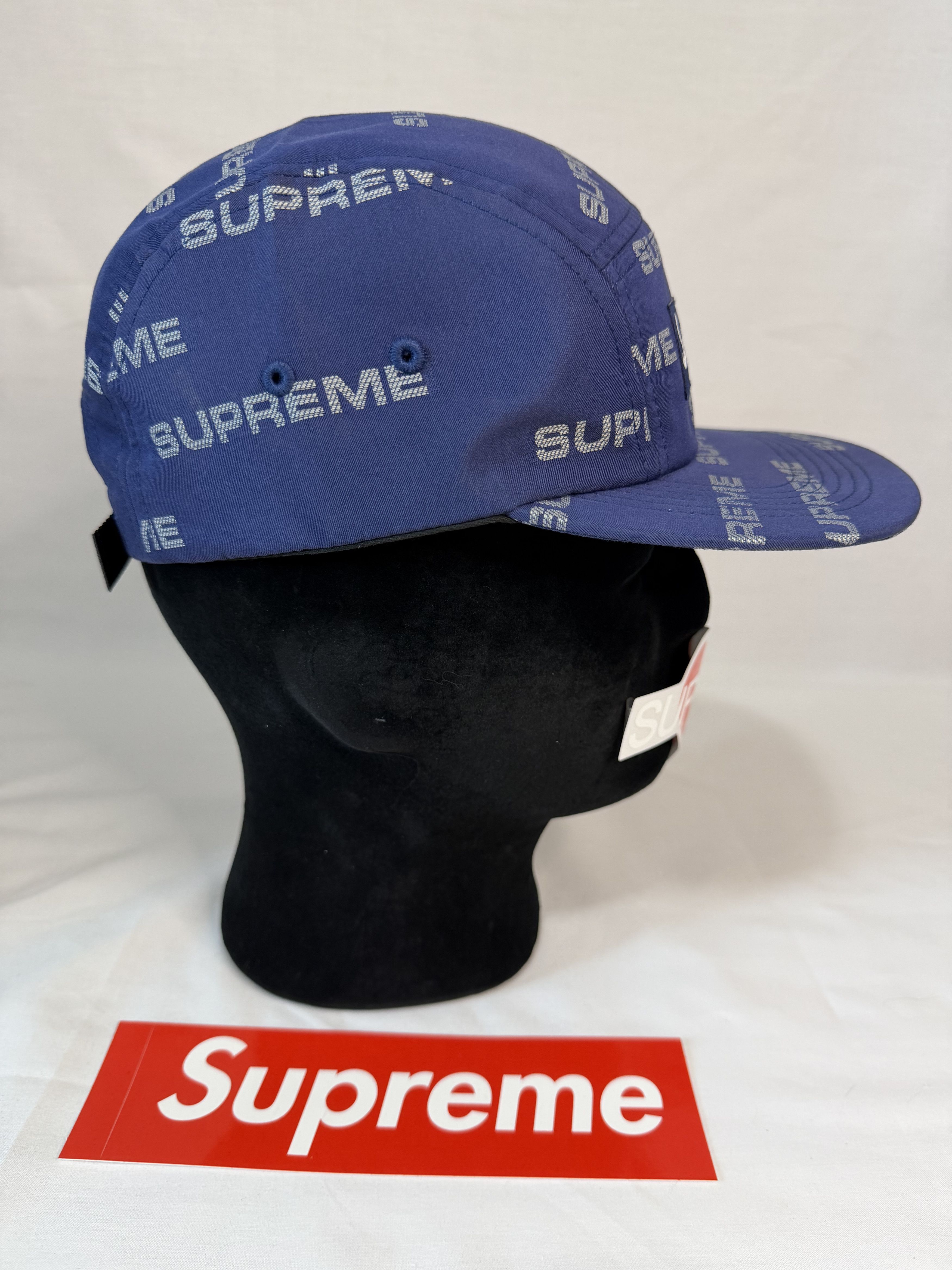 Supreme Reflective Jacquard Camp Cap Size ONE SIZE - 8 Thumbnail