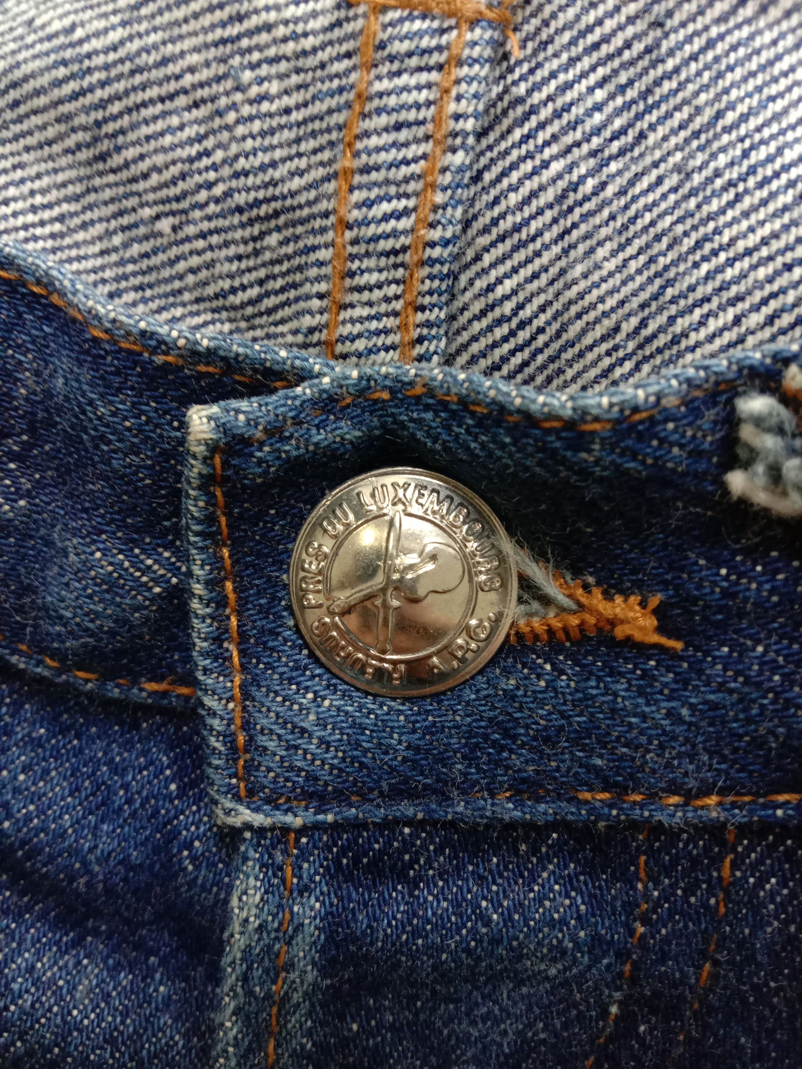 A.P.C. Vintage Selvedge A.P.C Rue De Fleurus Paris Jeans Size 27" / US 4 / IT 40 - 11 Thumbnail