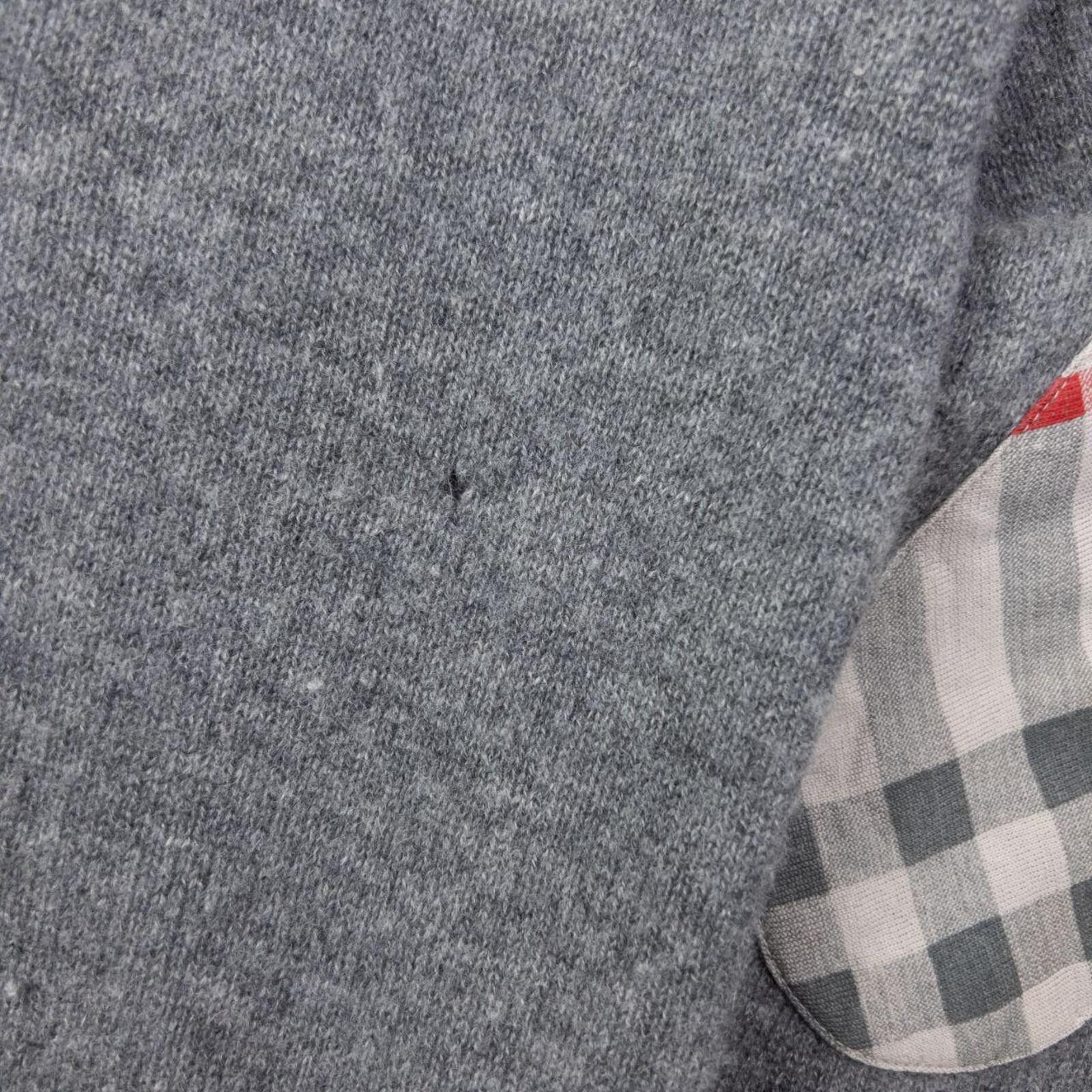 Burberry Vintage 2000s Burberry Brit Nova Check Elbow Patch Jumper M Size US M / EU 48-50 / 2 - 6 Thumbnail