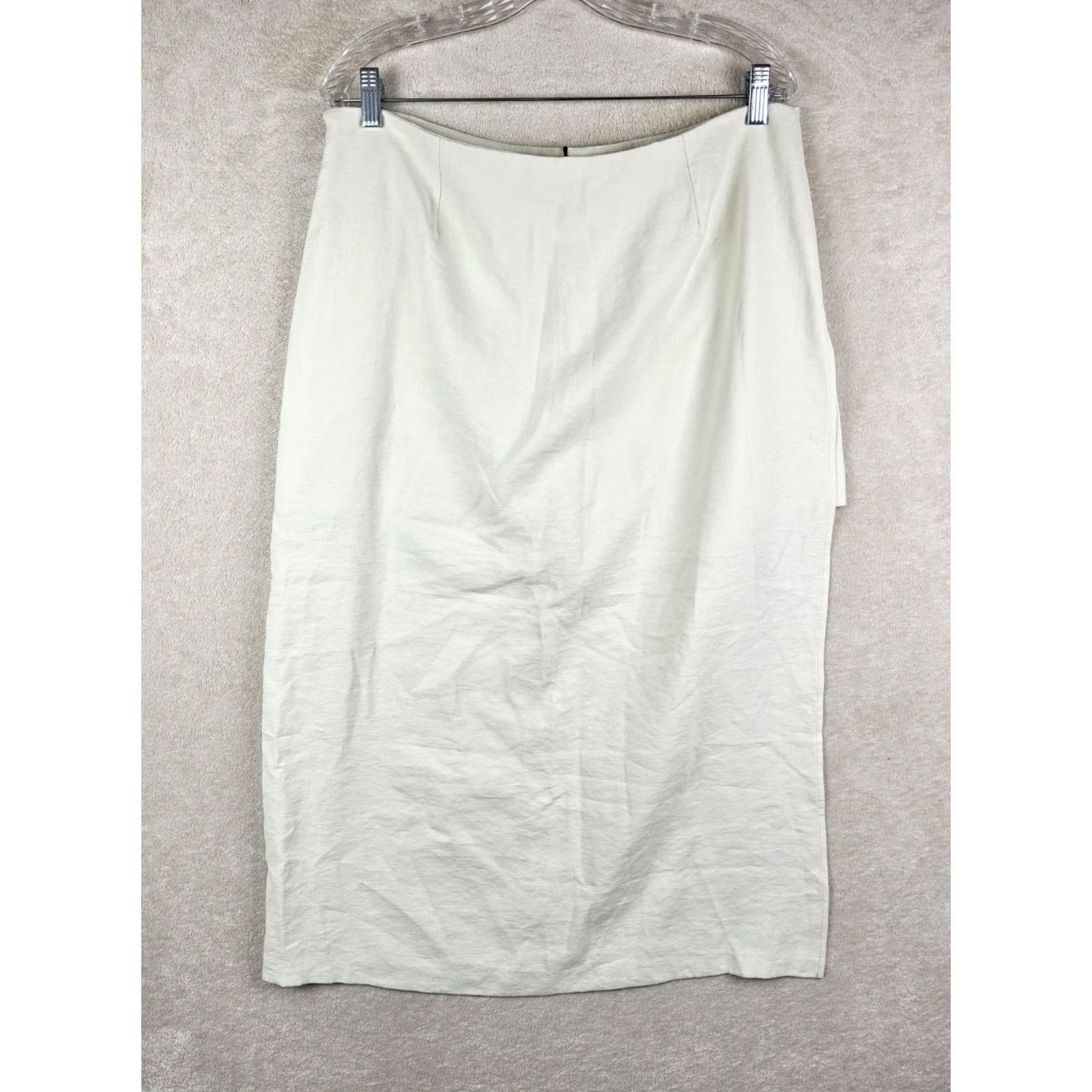 Zara Zara Skirt Womens XL Ivory Women Skort Maxi Size Size 40" / US 18 - 4 Thumbnail