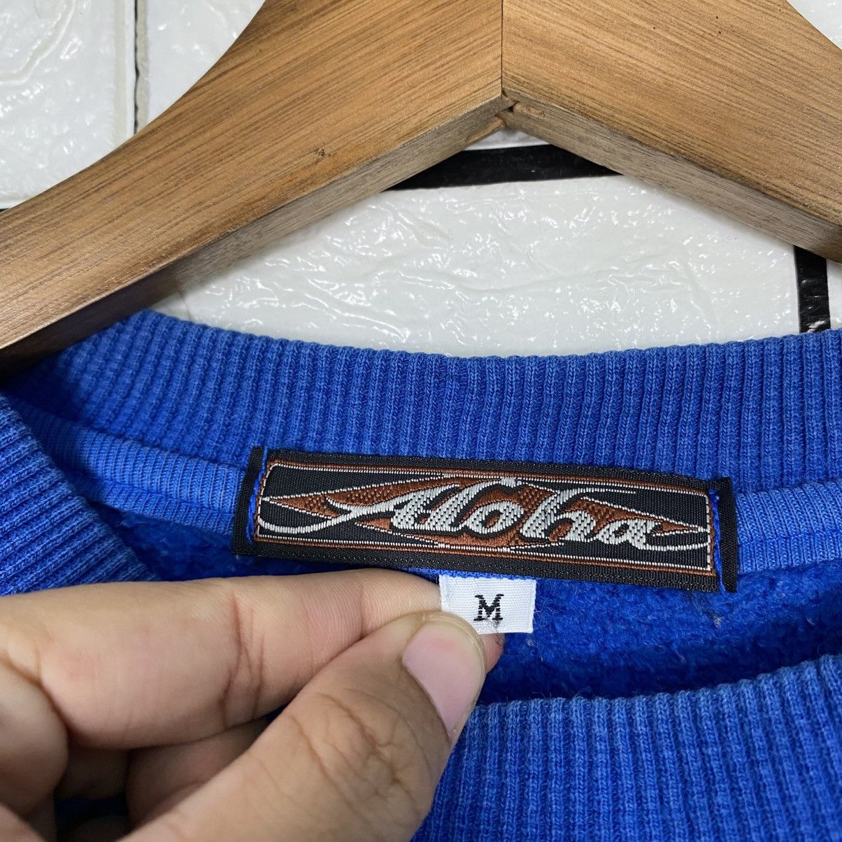 Japanese Brand Vintage Sweatshirt Aloha Hawaii Big Logo Size US M / EU 48-50 / 2 - 15 Thumbnail